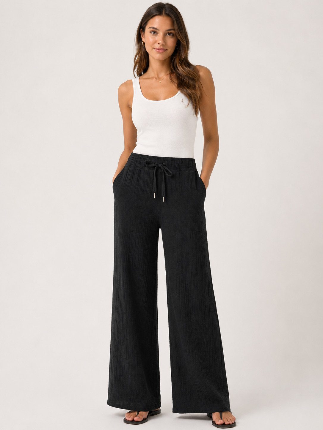 Zwillingsherz Stoffhose "Musselin"