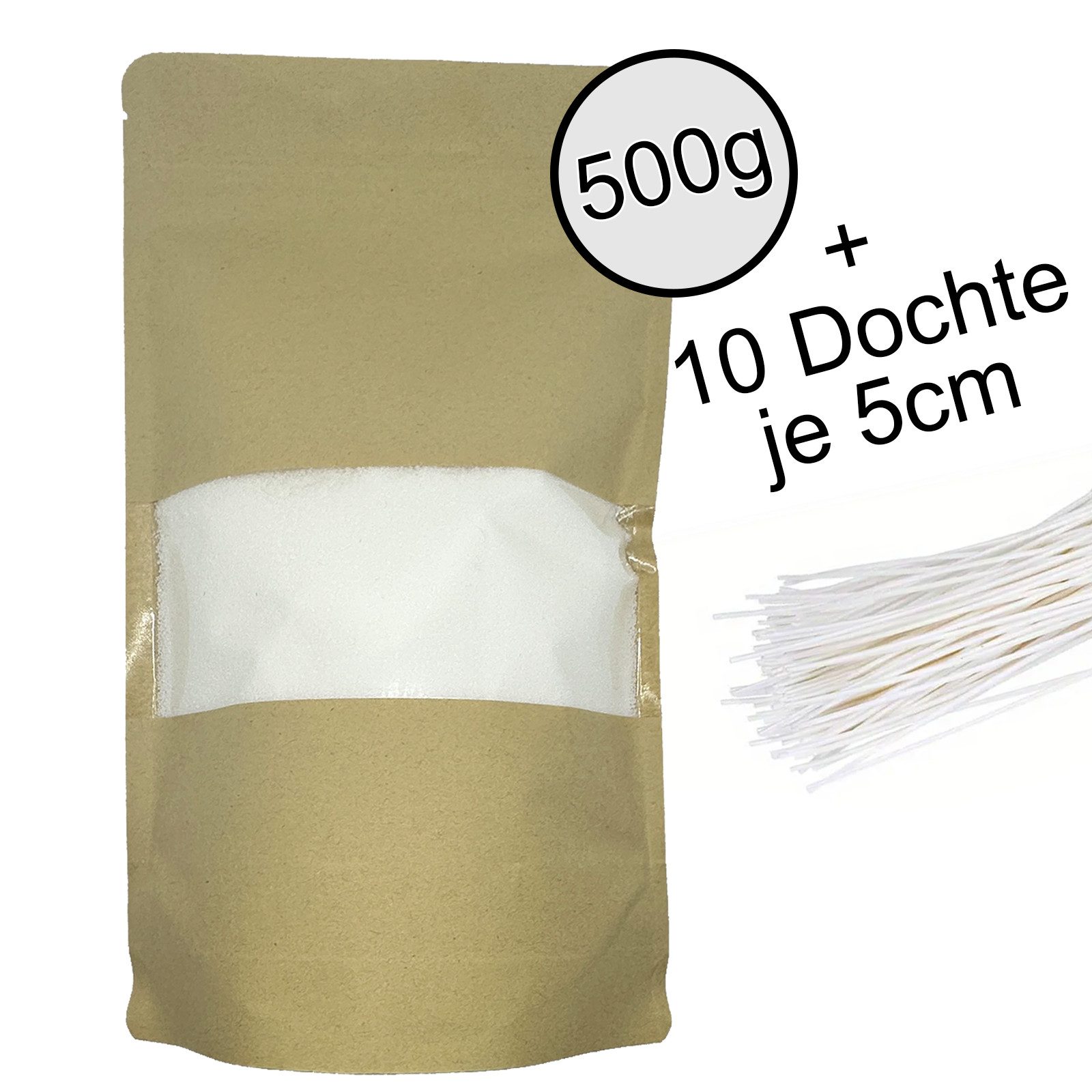 WonderWax Formkerze WonderWax® Pflanzlicher Kerzensand 500 g - 1 kg