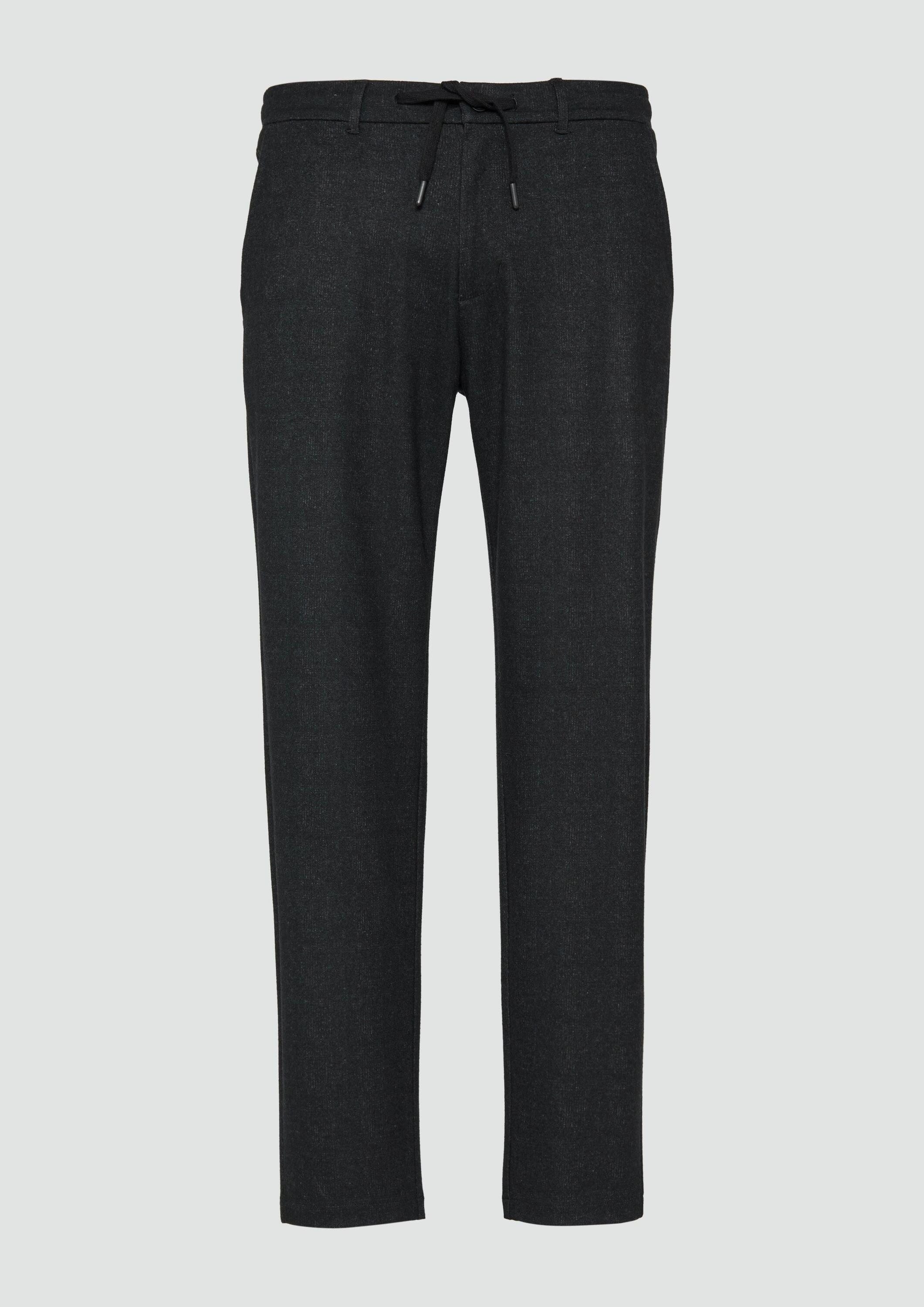 QS Chinos Hose Melierte Jogpants