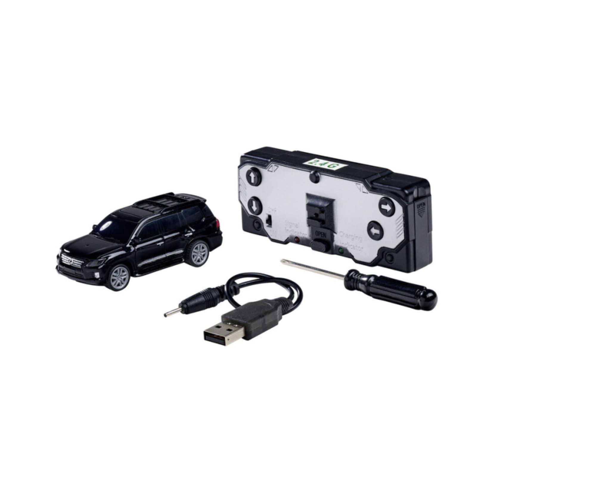 CARSON RC-Buggy Carson 1:64 Nano Racer Lexus LX570 schwarz