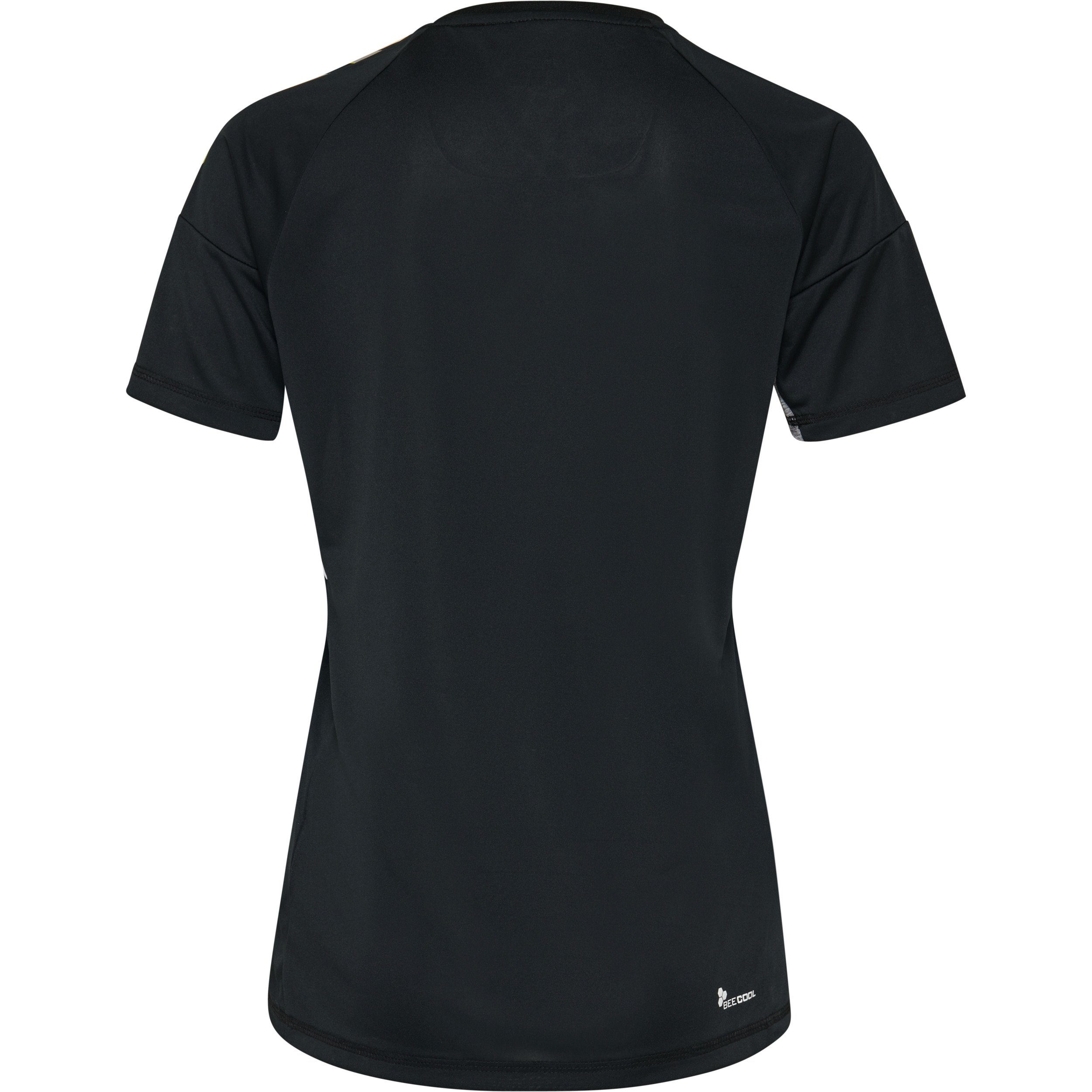 hummel Move Laufshirt Laufshirt Damen Shirt Tech Fitness T-Shirt Sport Trikot schwarz BLACK