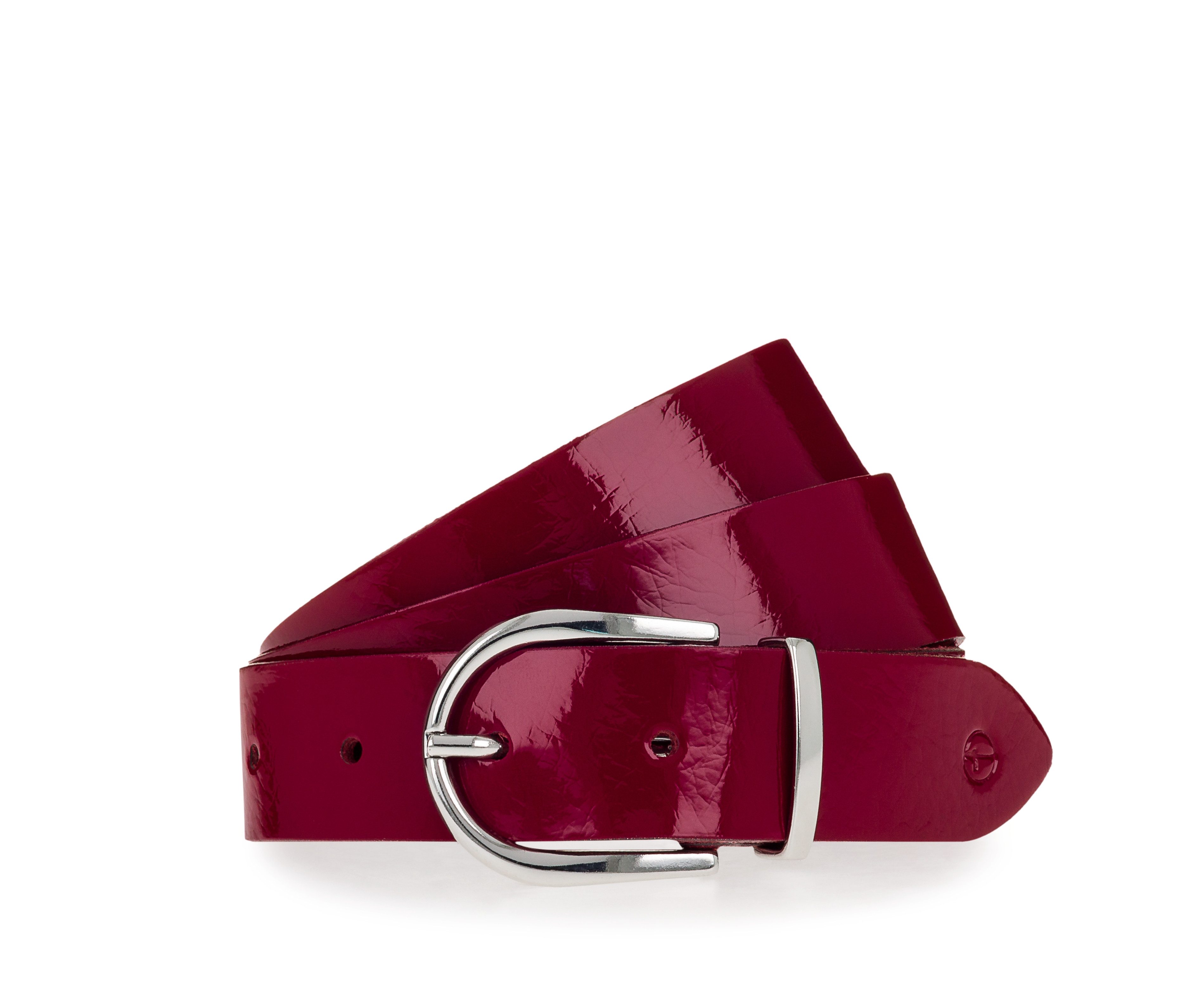 Tamaris Ledergürtel "Ellen Silver" (1-St) mit Crasheffekt
