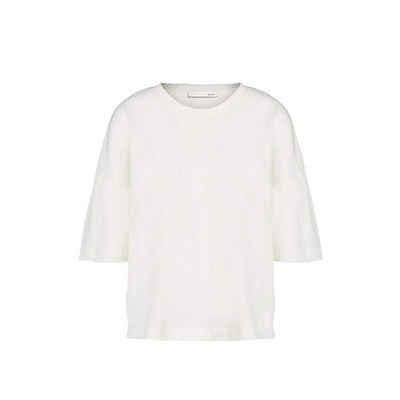 Oui Shirttop weiß regular fit (1-tlg)