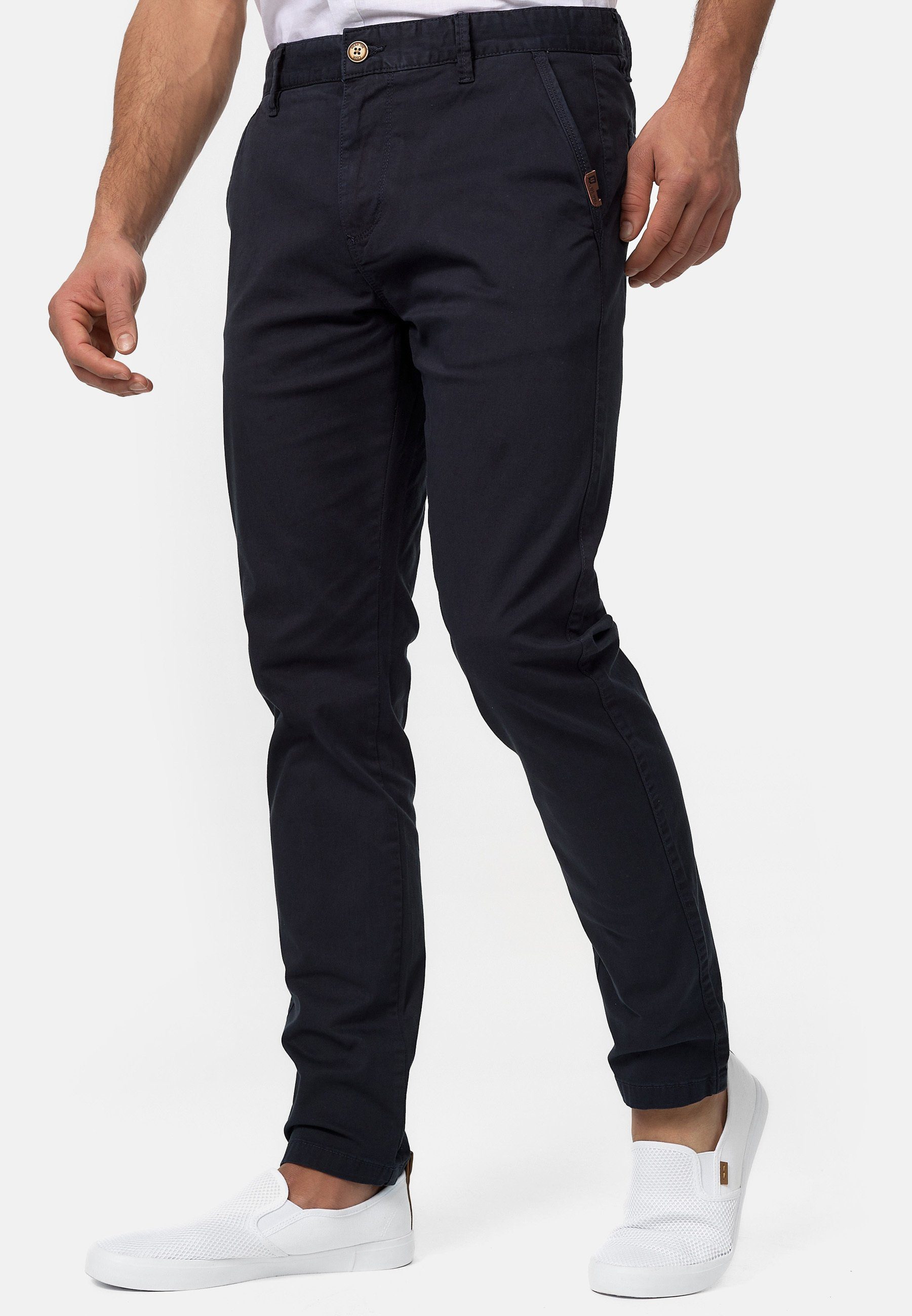 INDICODE Chinohose Herren Cherry Chino Hose Herrenhose 98% Baumwolle, 2% Elasthan – Bild 3 von 5
