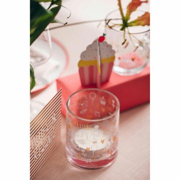LEONARDO Teelichthalter Tischlicht Emozione Glückwunsch, 10.7 cm