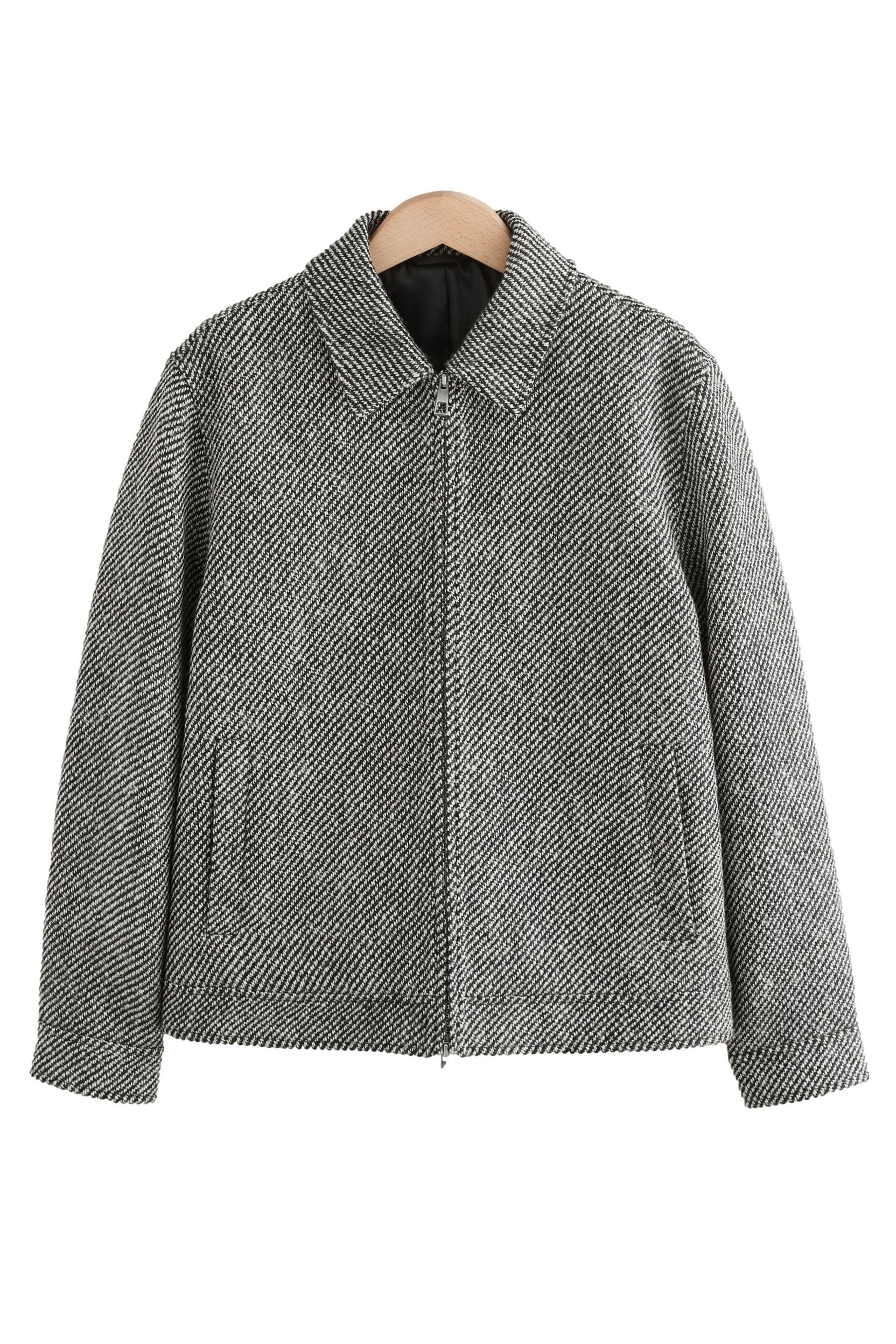 Hemdjacke Strukturierte Hemdjacke