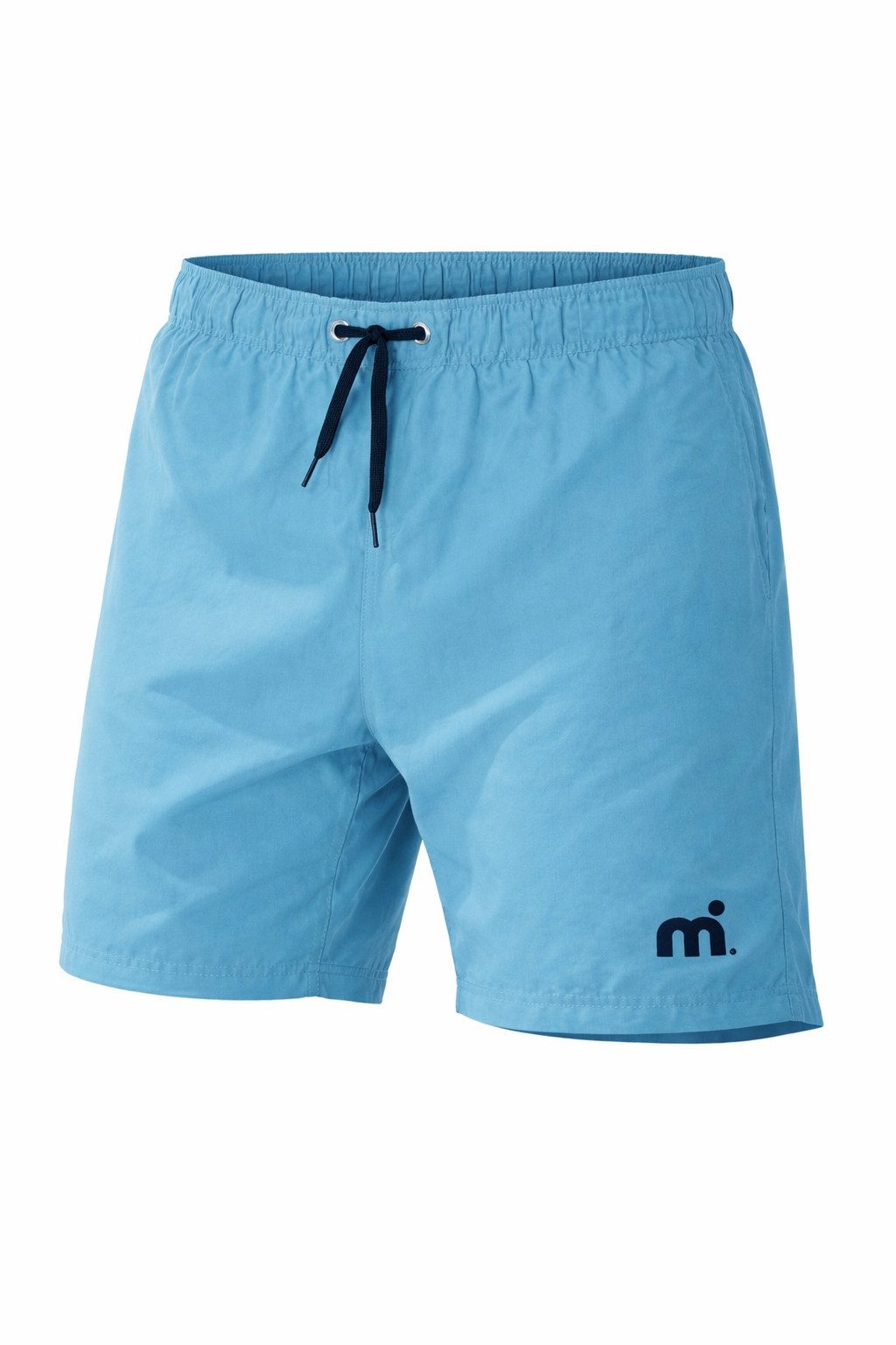 Mistral Badeshorts Herren Mistral Badeshorts Klassisch Badehose Hellblau M (Einzelartikal, 1-St) klassischer Schnitt, mit Mesh-Innenhose, schnelltrocknend