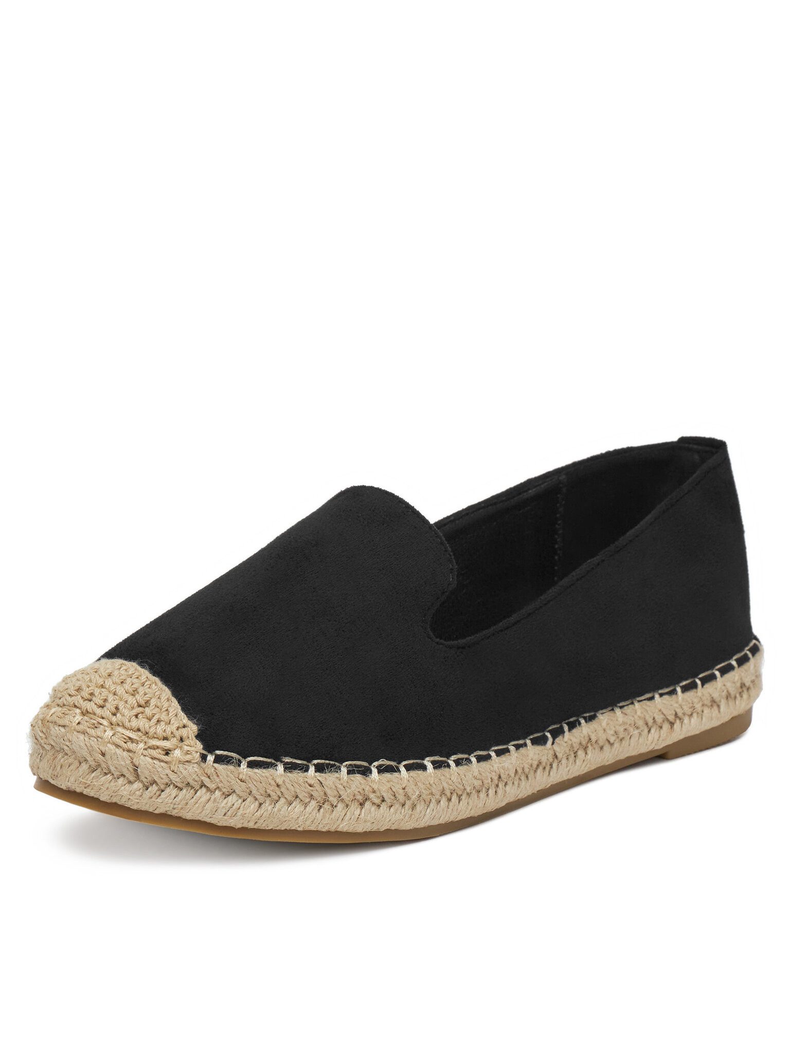 DeeZee Deezee Damen Espadrilles Schwarz RS07-18 Espadrille