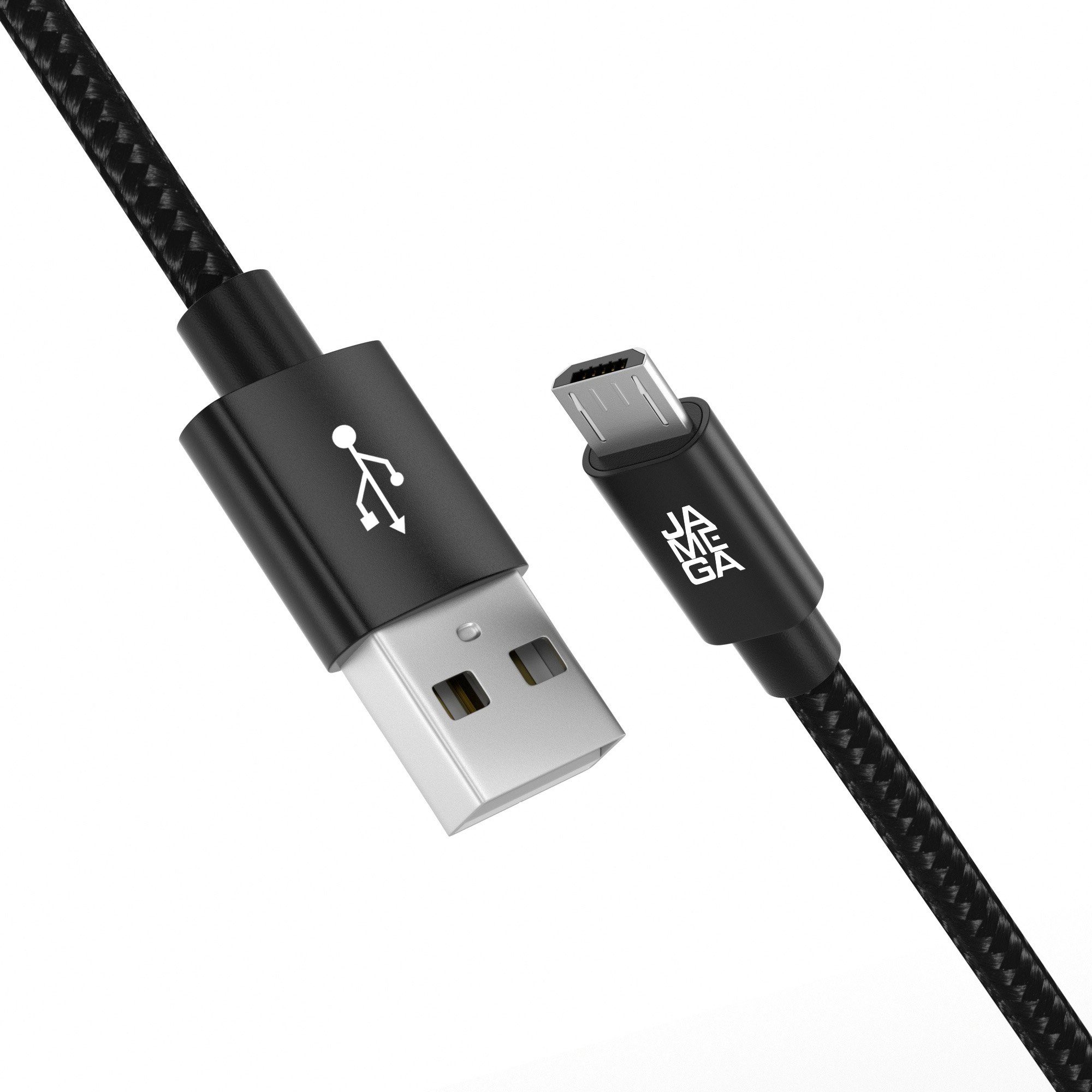 JAMEGA Micro USB Kabel Ladekabel Daten für Tablet Samsung Huawei PS4 XBOX LG USB-Kabel, USB, Micro USB, (300 cm)
