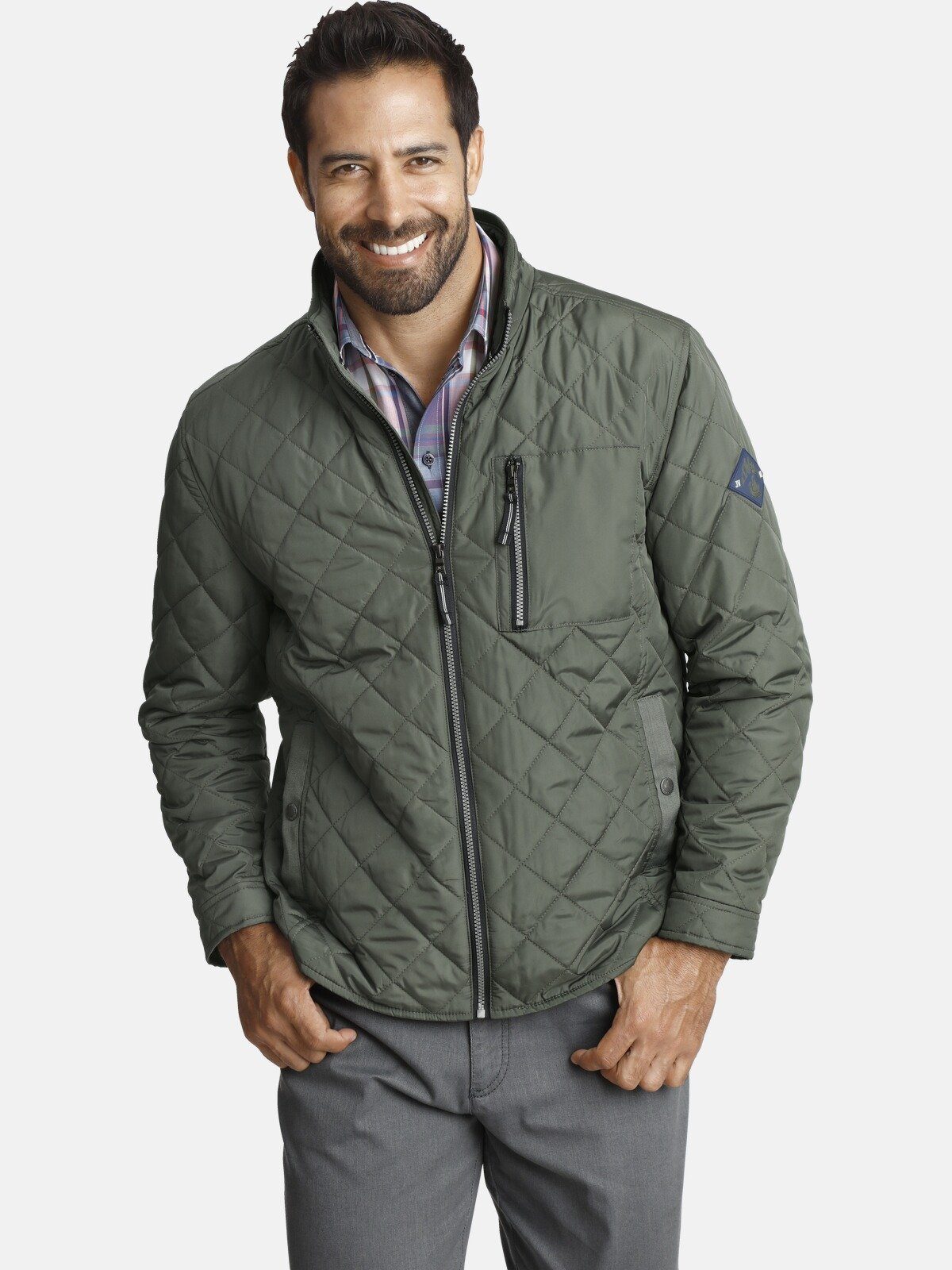 Outdoorjacke Jan in Design gestepptem OLIAS Vanderstorm