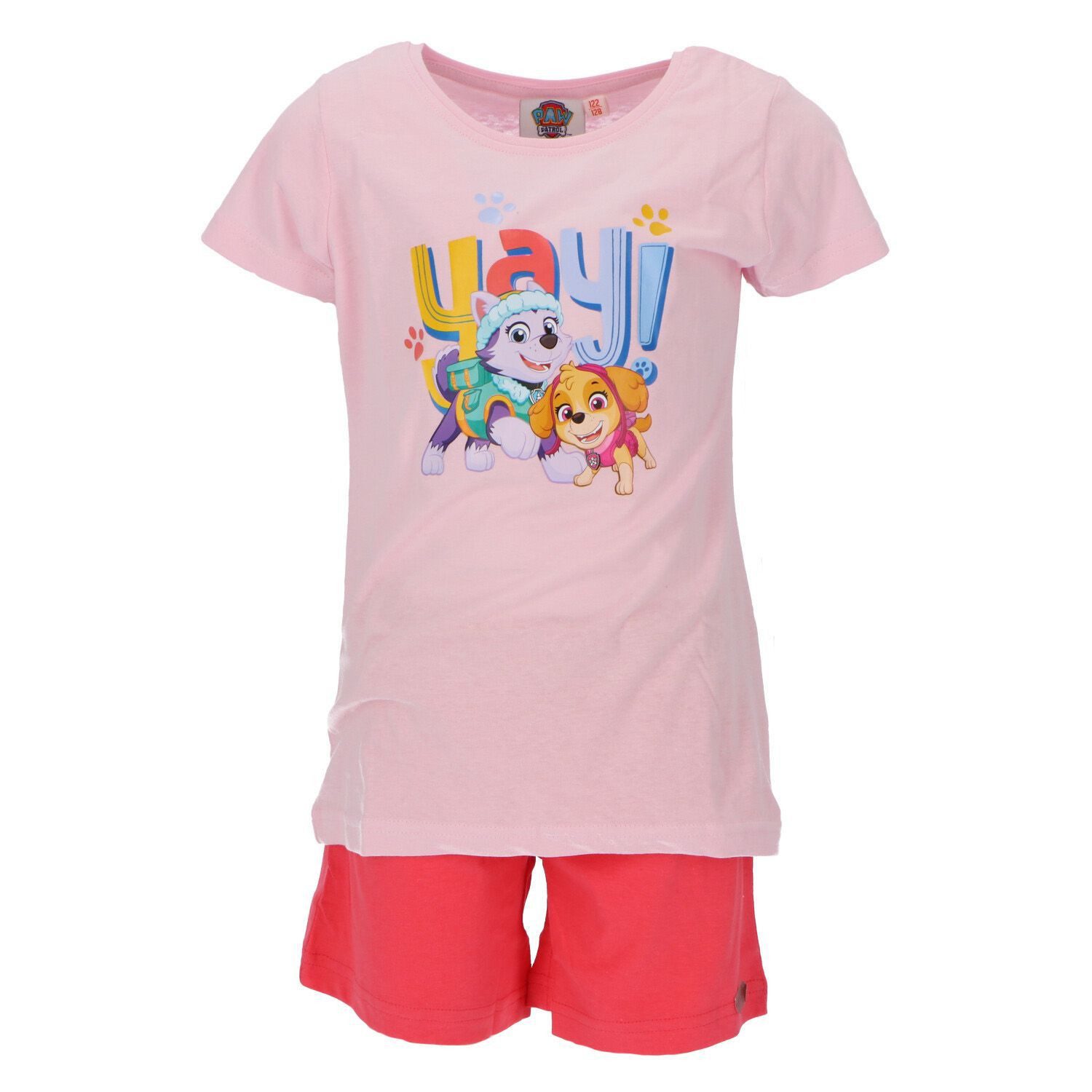 Schlafanzug Paw Patrol Shortama Nachtanzug Baumwolle Pyjama Schlafanzug