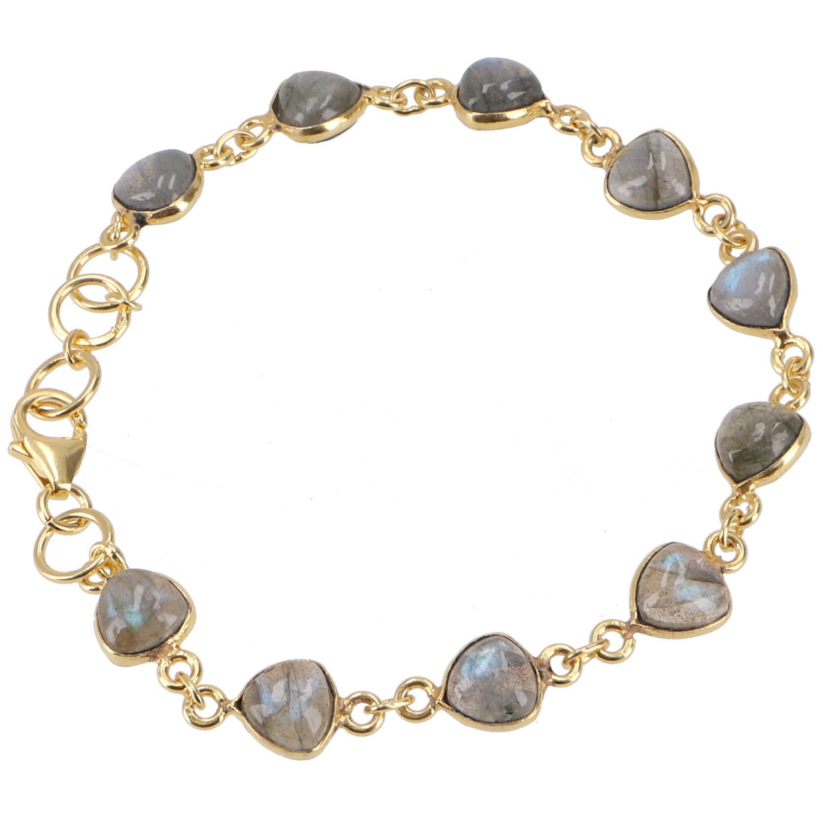 Armreif Indisches Boho Armband, vergoldetes Armband aus..