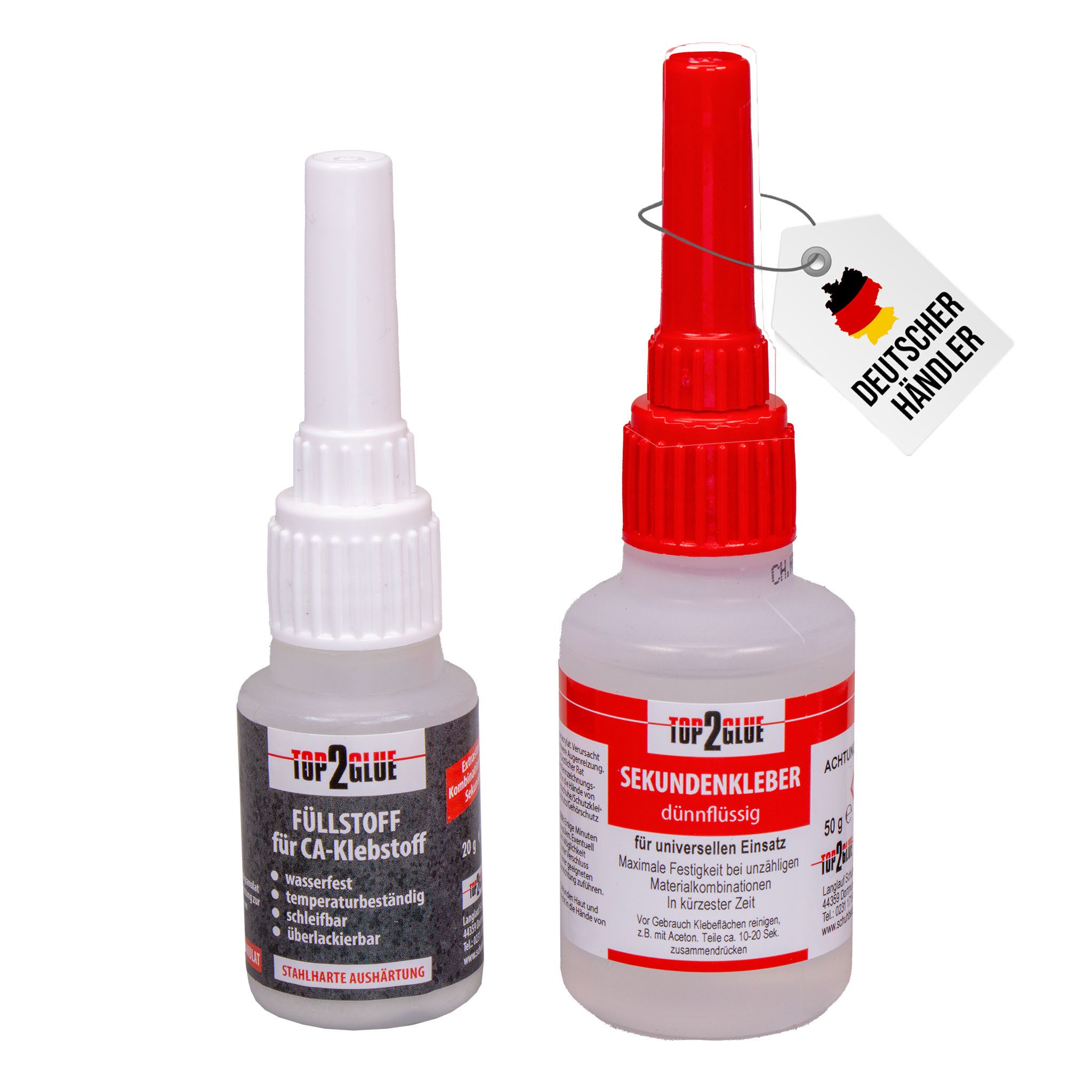 Top2Glue Клей момент XXL Клей момент Schweißnaht – Set mit Granulat, spaltfüllend Pro+, (1-tlg)
