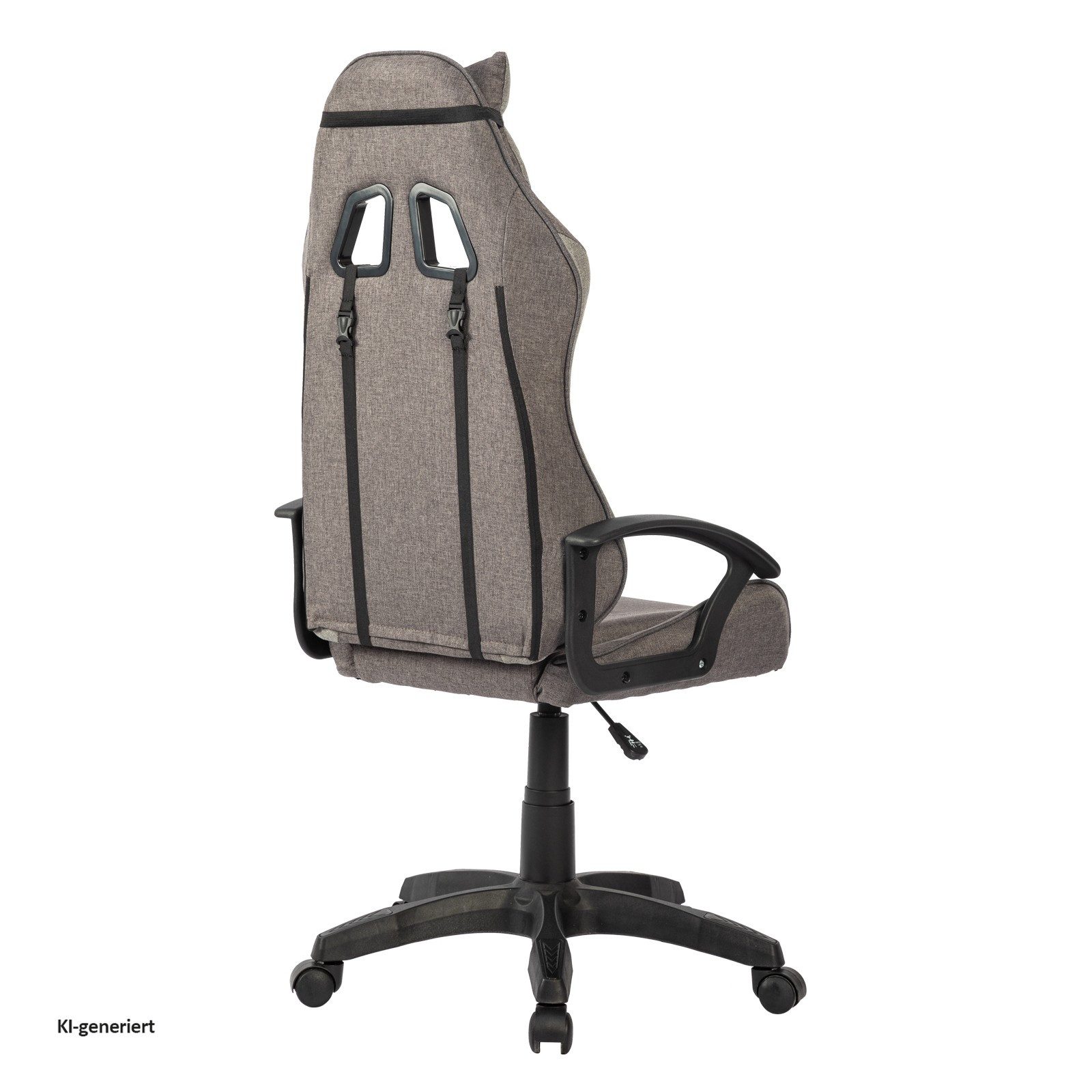 HTI-Living Gaming-Stuhl Gaming-Stuhl Roya Grau (Stück, 1 St), Schreibtischstuhl – Bild 3 von 4