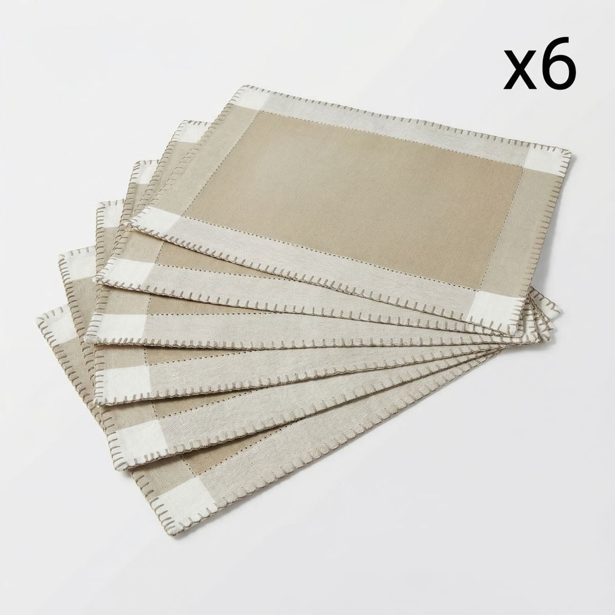 OTTO home Platzset Platzdeckchen, (Set, 6-St)