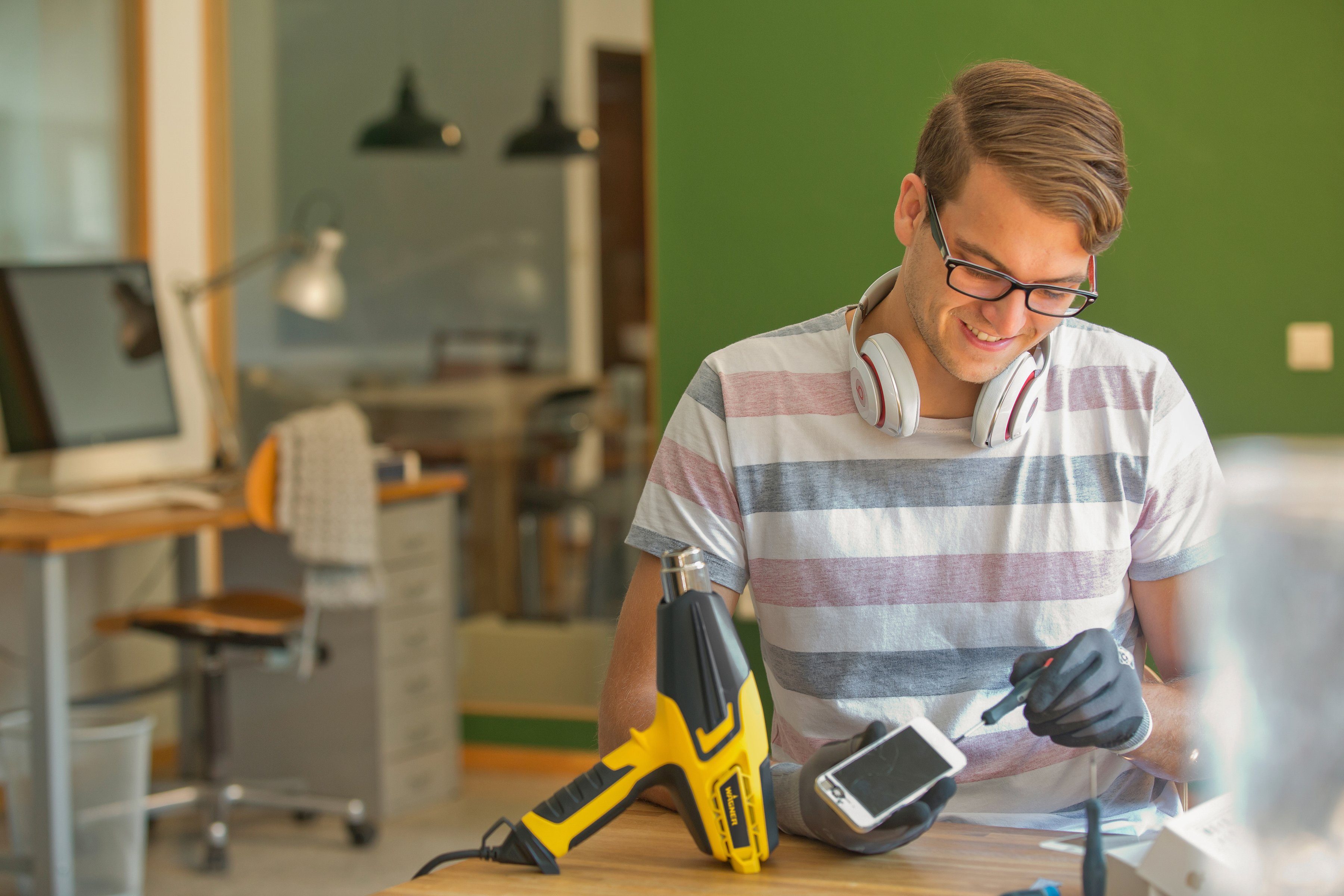 WAGNER Heißluftgebläse Furno 500, 2000 in W