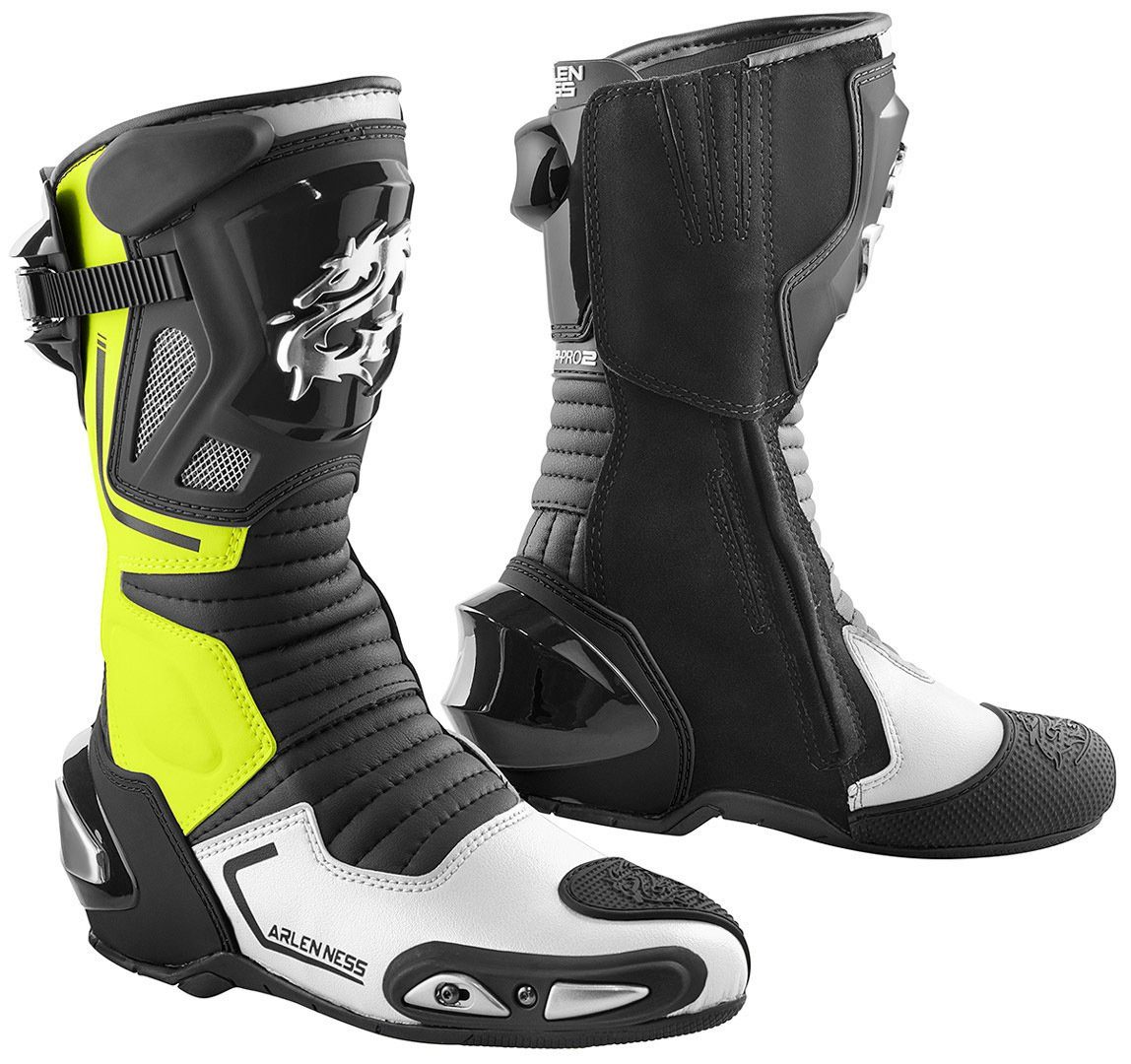 Arlen Ness Sugello Motorradstiefel Motorradstiefel Atmungsaktiv wasserabweisend absorbierend