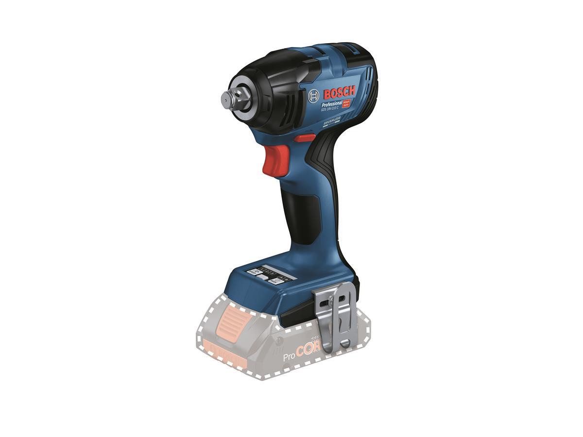 BOSCH Akku-Drehschlagschrauber GDS 18V-210 C, (Solo-Gerät im Karton)