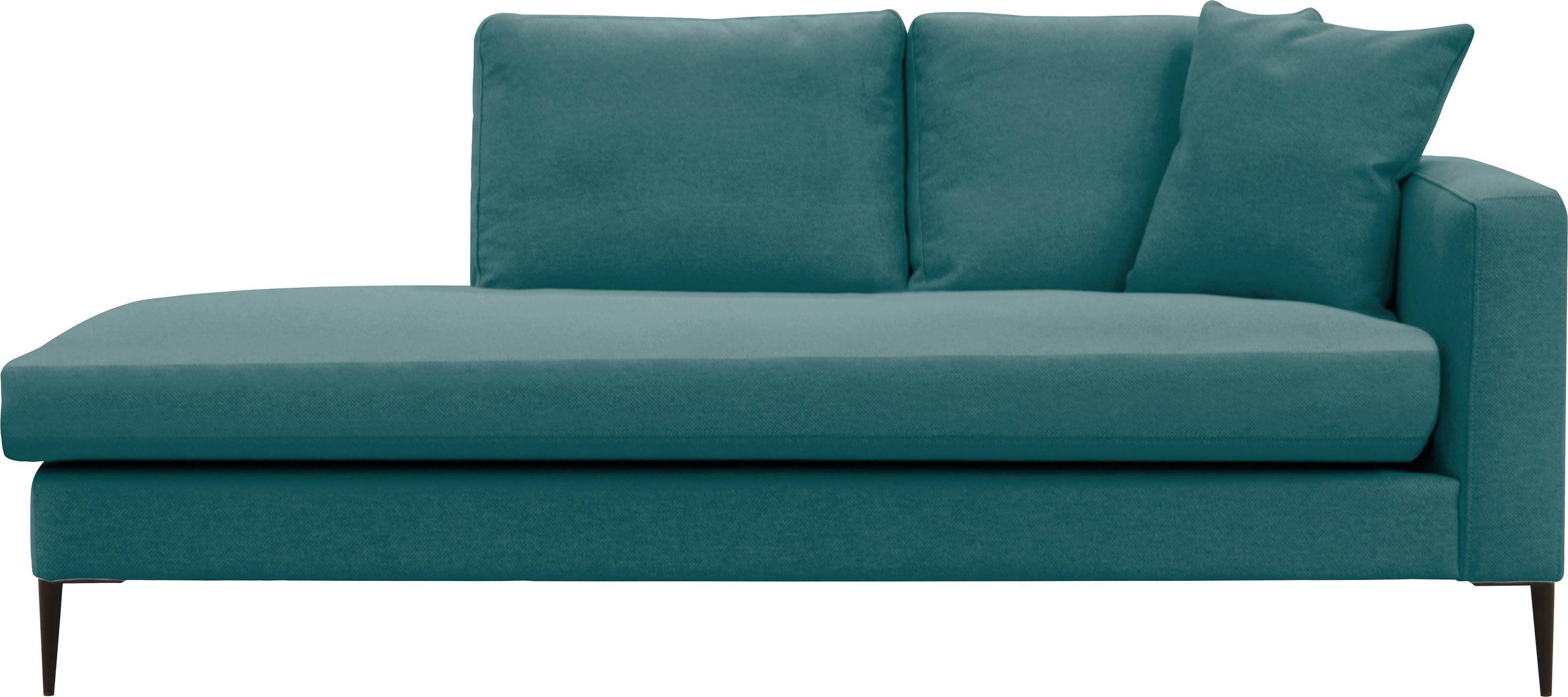 Leonique Recamiere "Cozy Chaiselongue, Maße B/T/H: 195/97/80 cm", mit losen günstig online kaufen