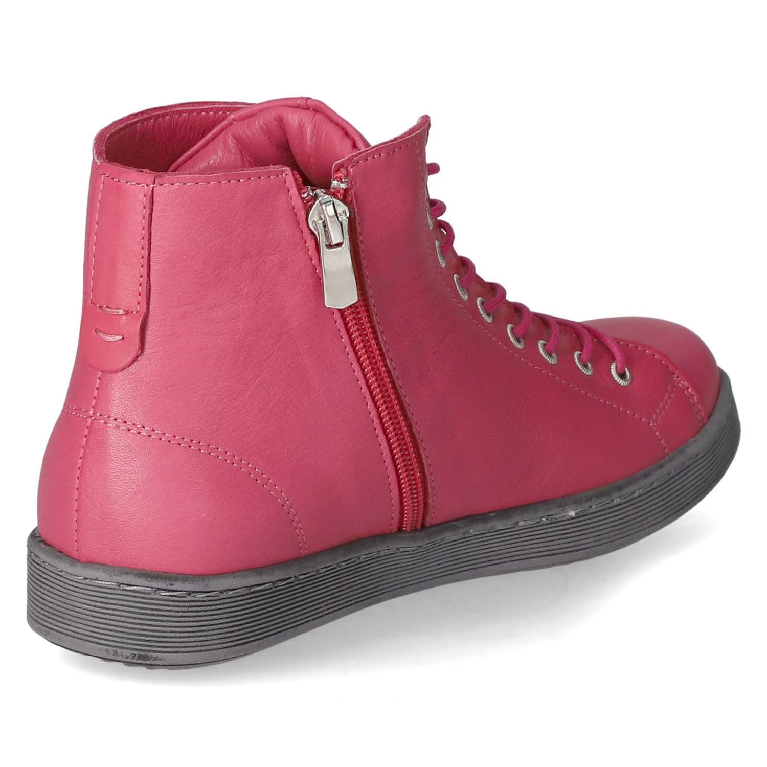 Andrea Conti Andrea Conti 0344900/1360 Damen Glattleder rosa Schnürstiefel