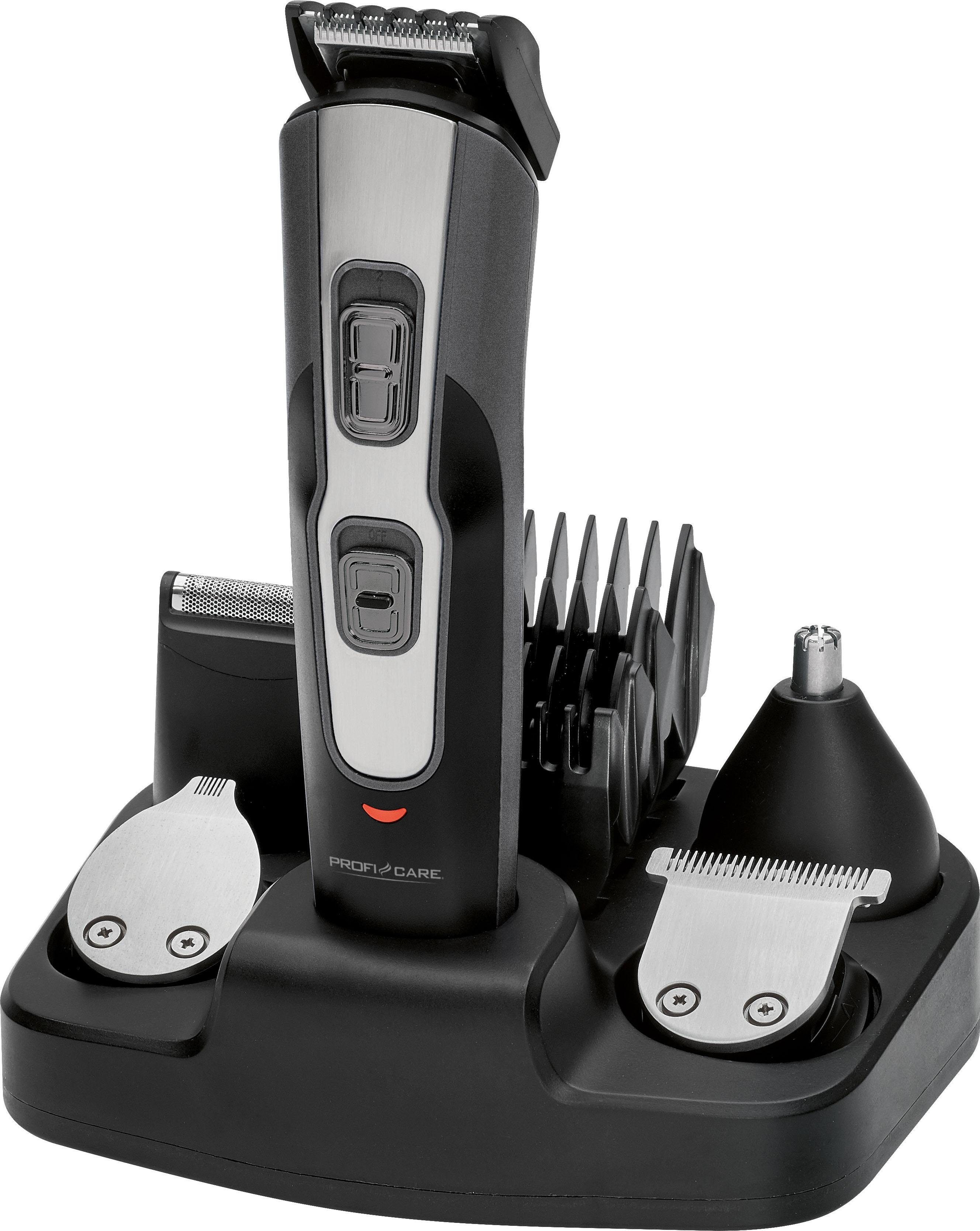 ProfiCare Haar- und Bartschneider PC-BHT 3014, 5 in 1, Multifunktionelles  Haarschneidegerät, 3-stufige Ausdünnfunktion (zuschaltbar)