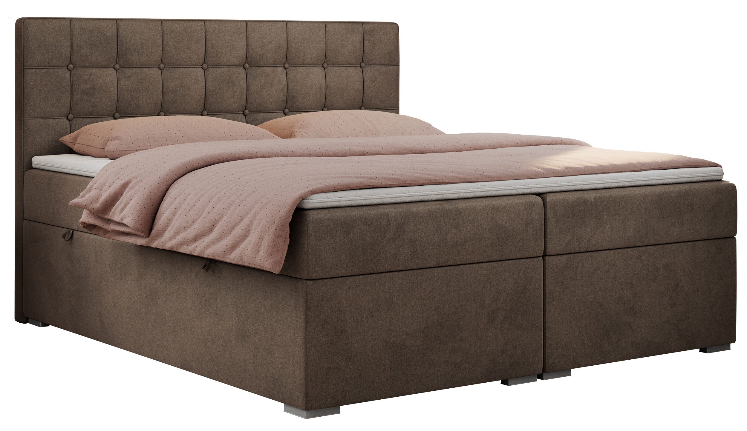 MKS MÖBEL Boxspringbett CARMEN (Set, Packung, günstig online kaufen