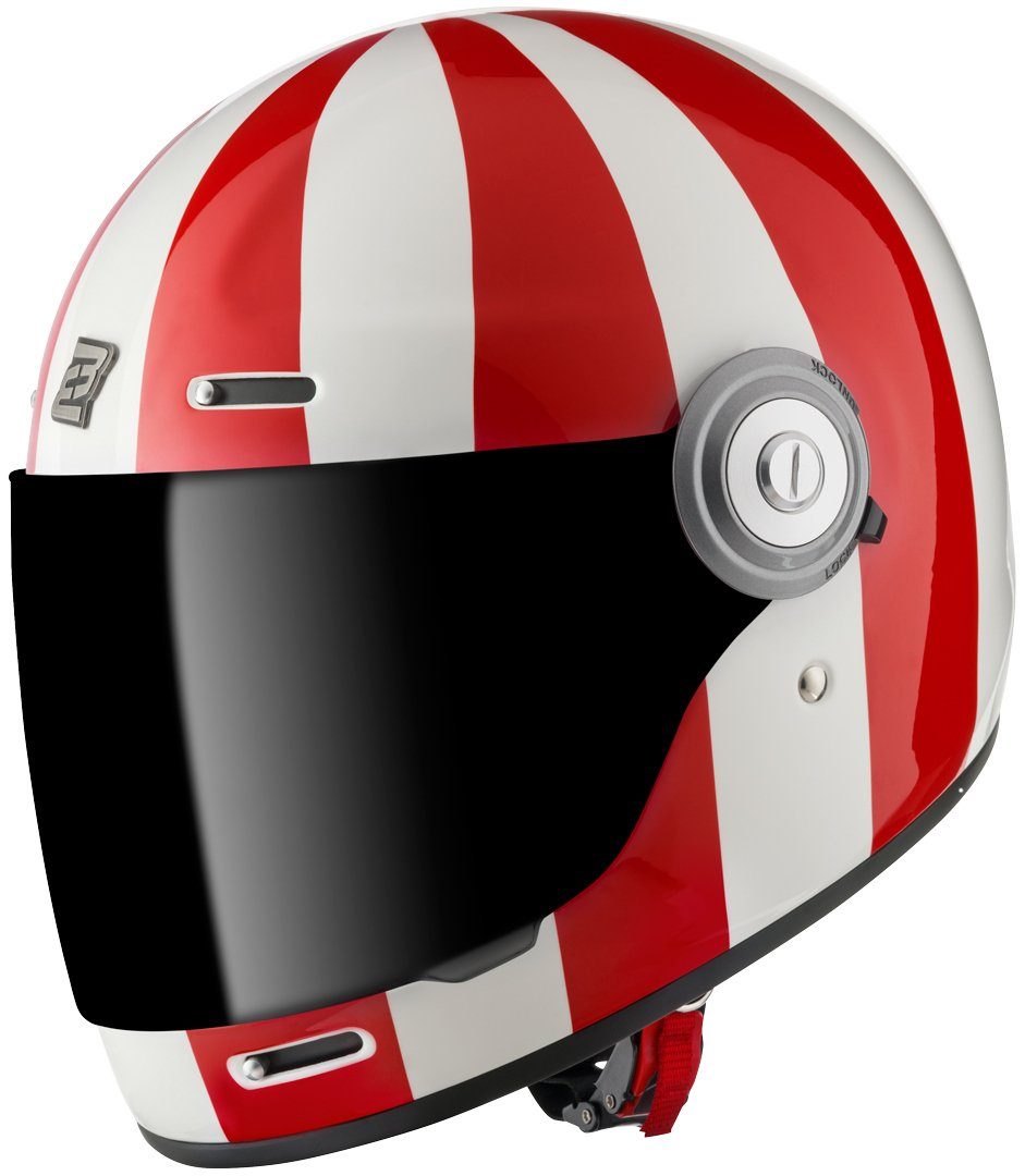 Bogotto Motorradhelm V135 T-R3 Helm, Waschbar