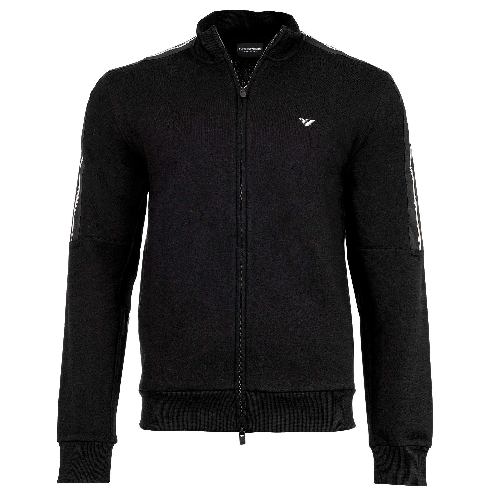 Emporio Armani Sweatshirt Herren Sweatjacke Baumwolle Basic Terry