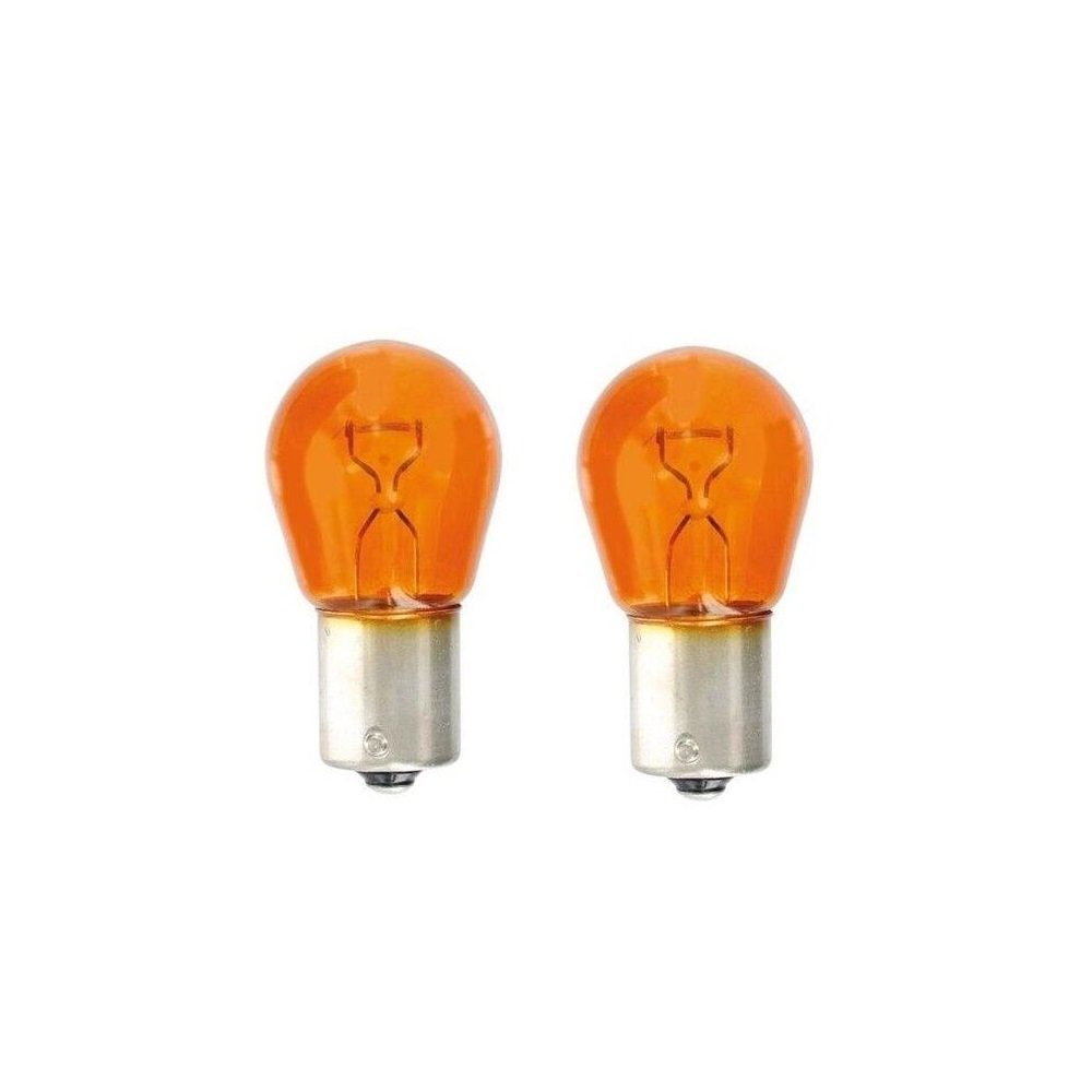 BA15S LED Lampe orange 9/32V - 2 Stück
