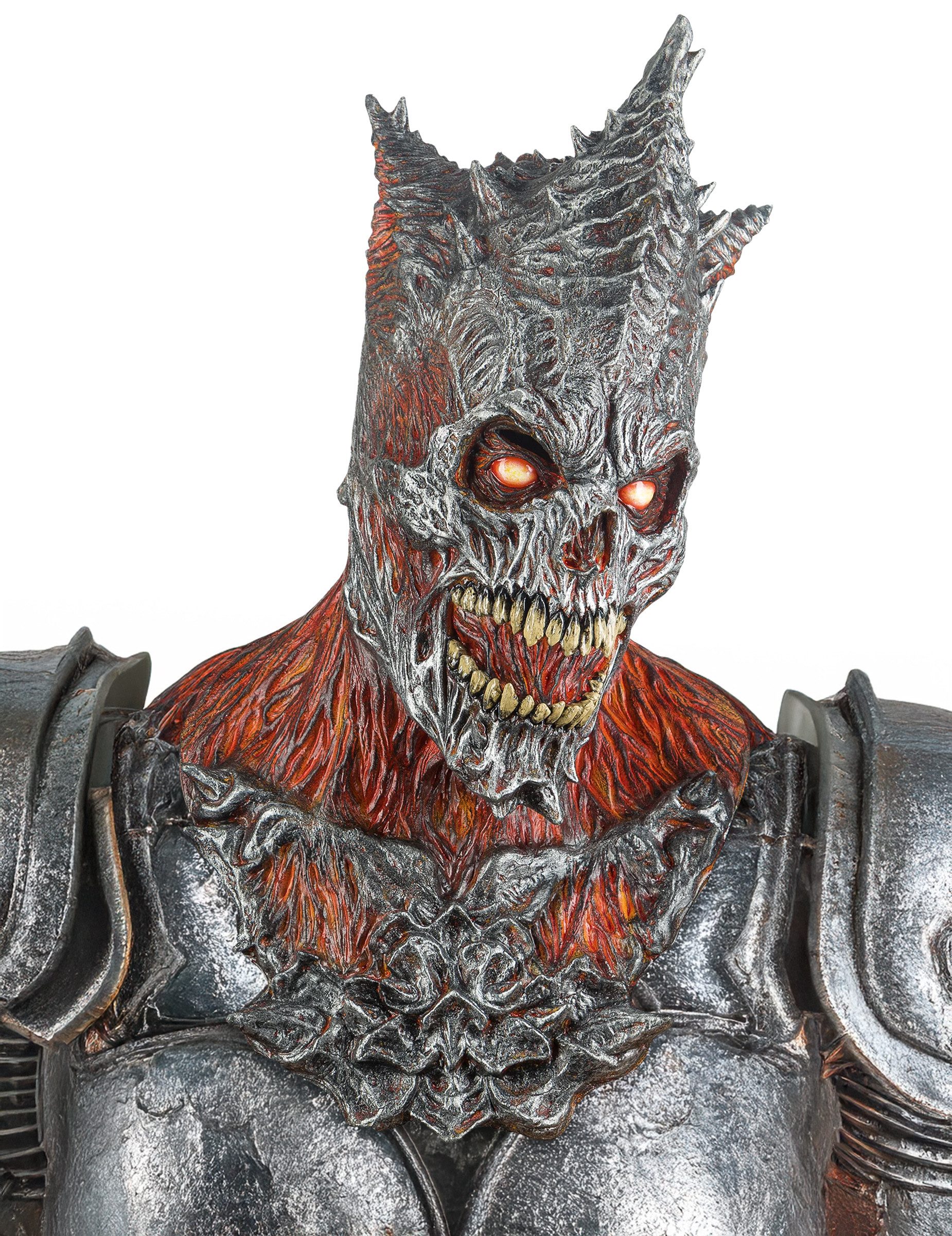 Kostüm Brennende Maske Reaper King