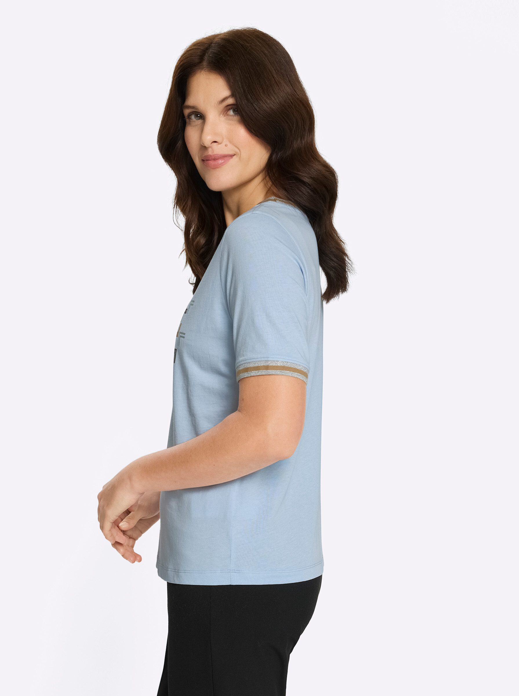 Sieh an! T-Shirt Kurzarm-Shirt Kurzarm – Bild 4 von 5