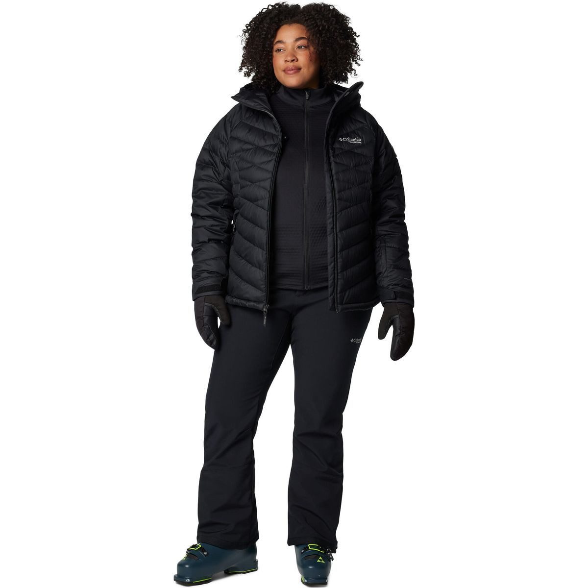 Columbia Skihose Roffee Ridge VI Pant Winddichte, wasserabweisende Skihose mit praktischen Details für