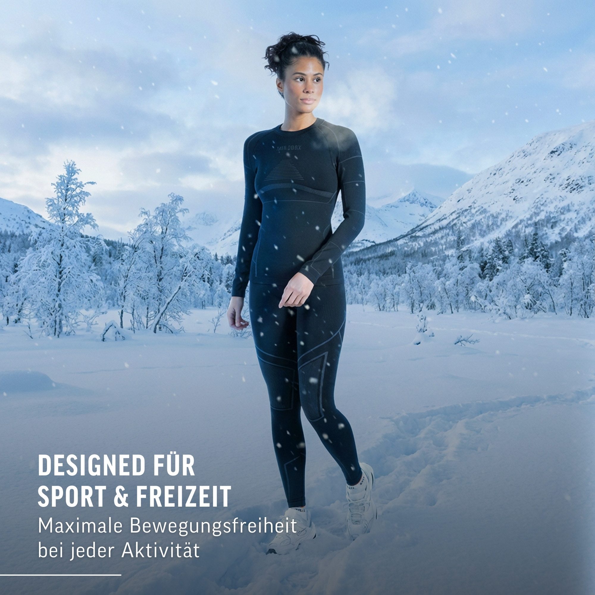 Smilodox Thermounterhemd Thermounterwäsche - Funktionswäsche - Thermowäsche ideal für Wintersportaktivitäten, atmungsaktiv, Seamless