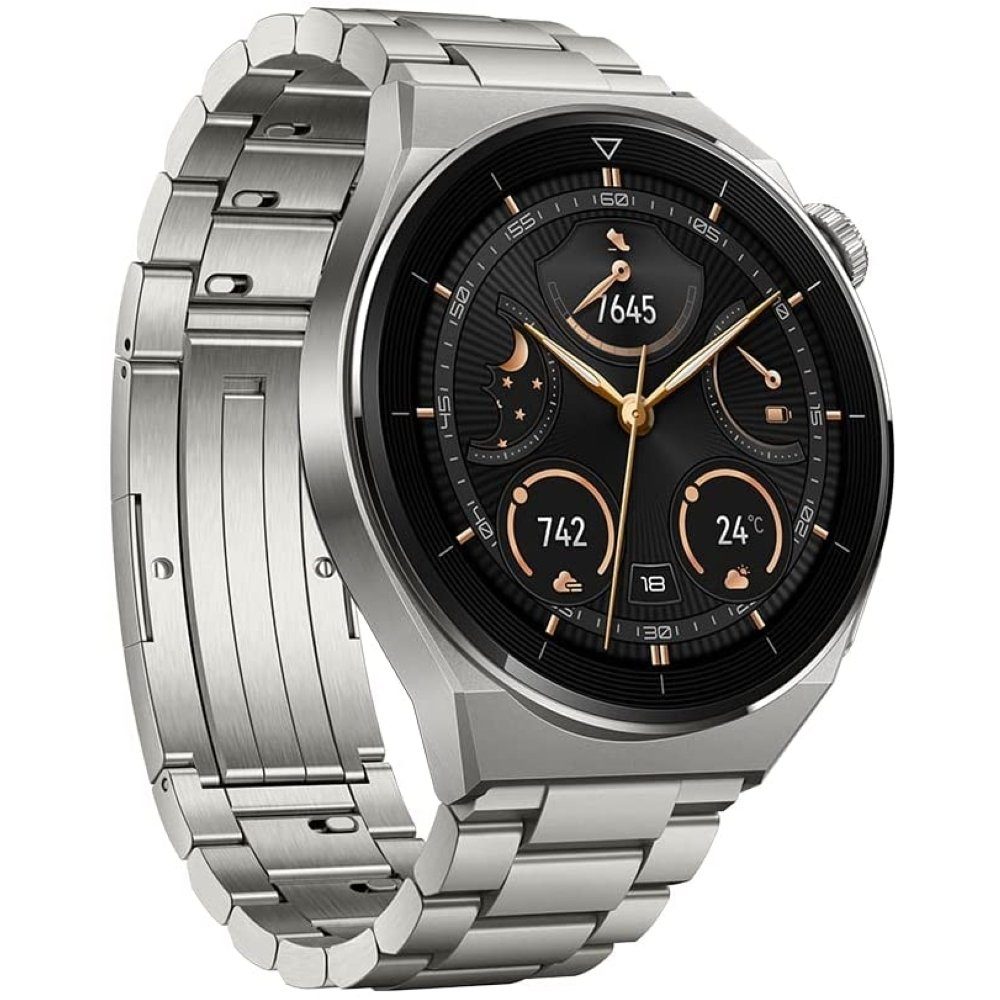 Huawei Watch GT 3 Pro Titanium 46 mm - Smartwatch - gray titanium Smartwatch silber