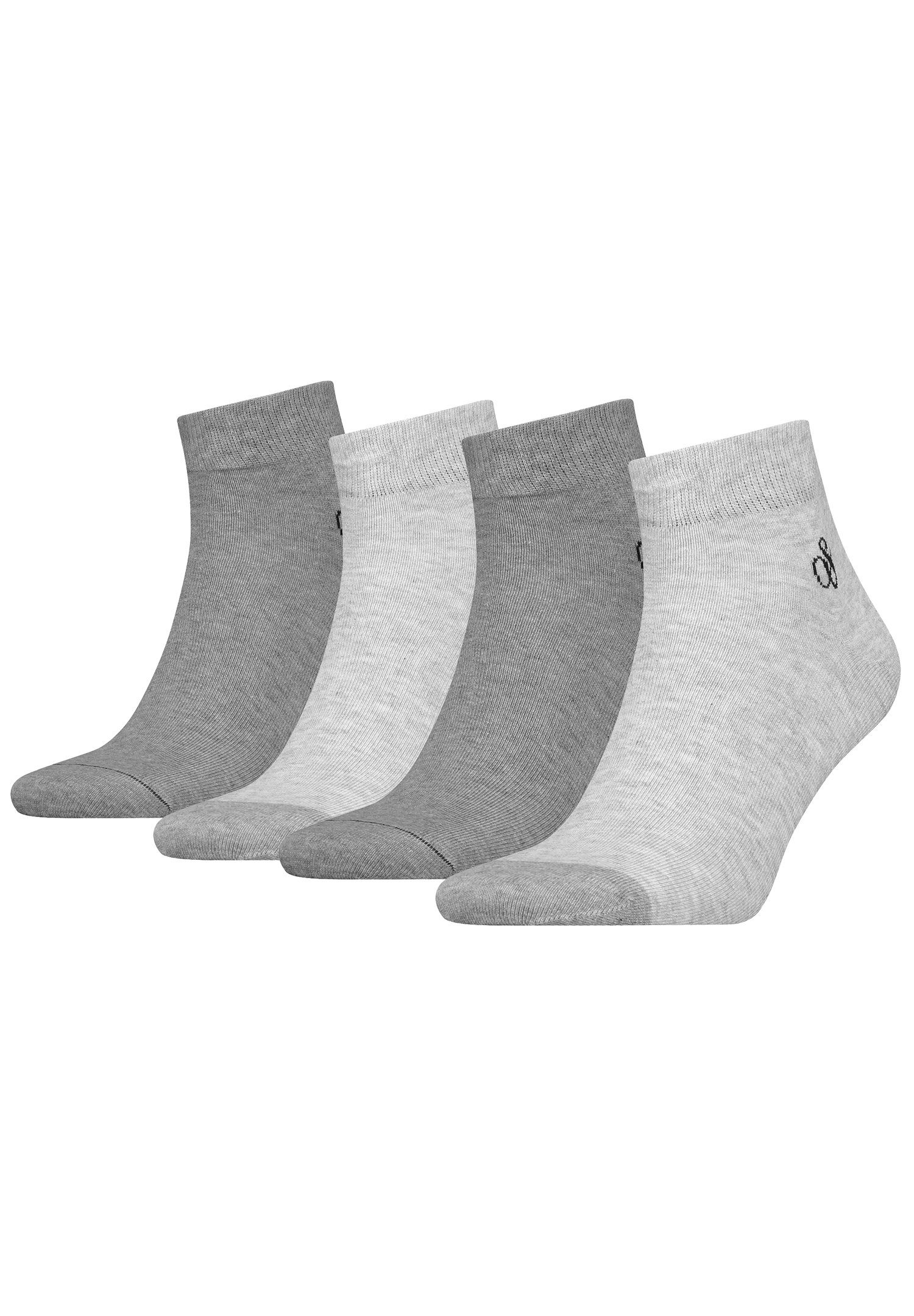 Quarter & Kurzsocken Soda Heather Socks 4P SCSO (4-Paar) Grey Toe Scotch Dip