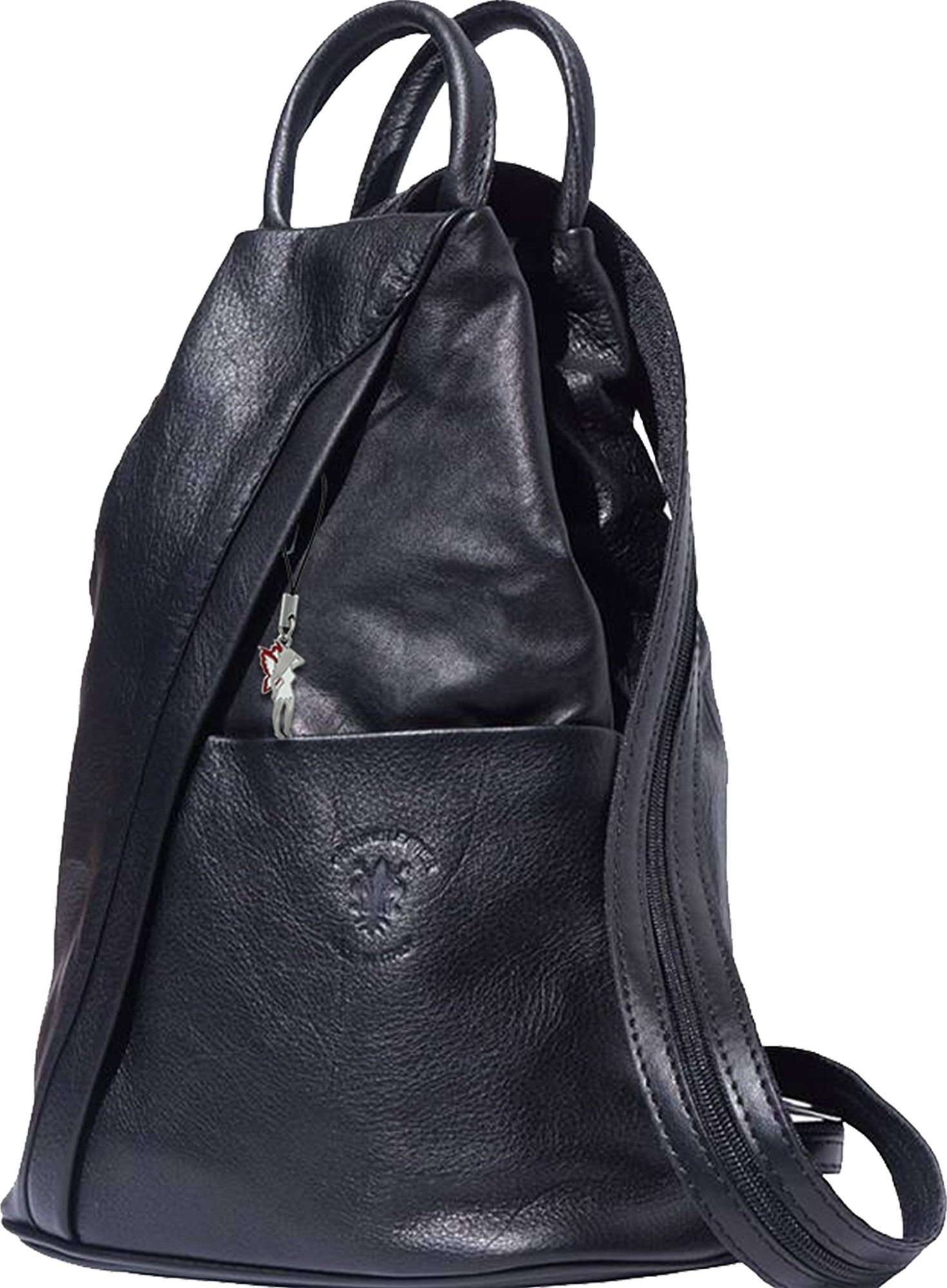 FLORENCE Handtasche Florence Damen Schultertasche schwarz (Cityrucksack), D günstig online kaufen