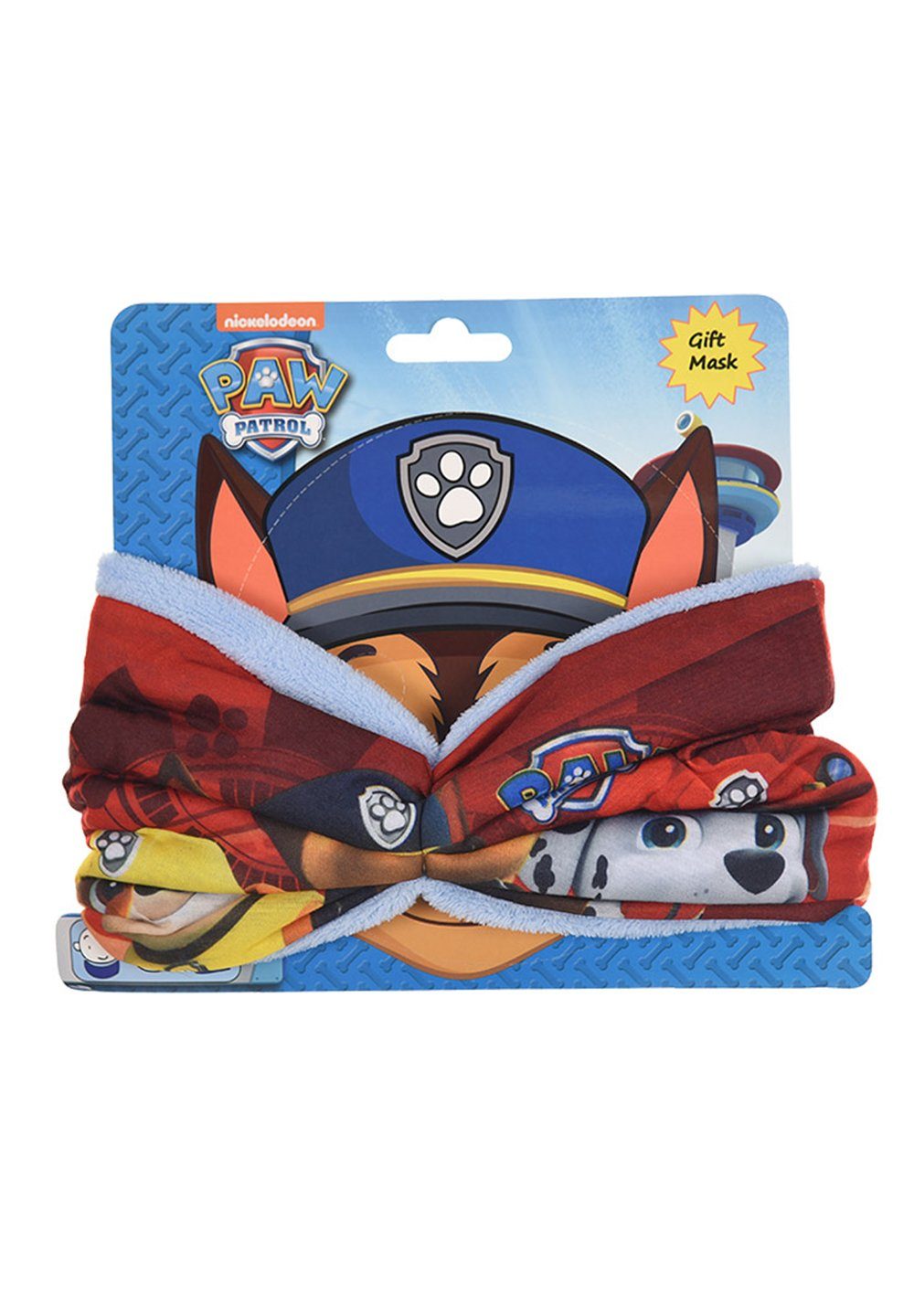 PATROL Schlauch-Schal, Jungen Chase Winter-Schal Kinder Loop Marshall, PAW Hell-Blau