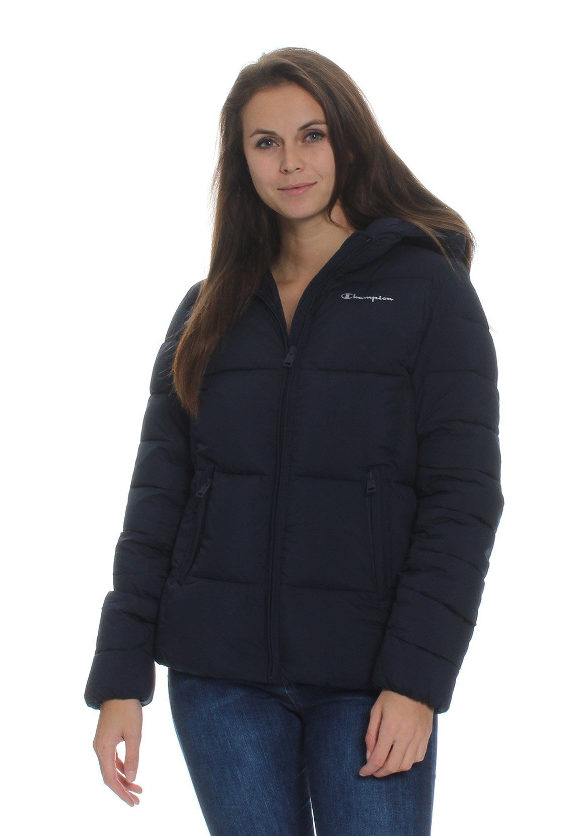 champion winterjacke weiß