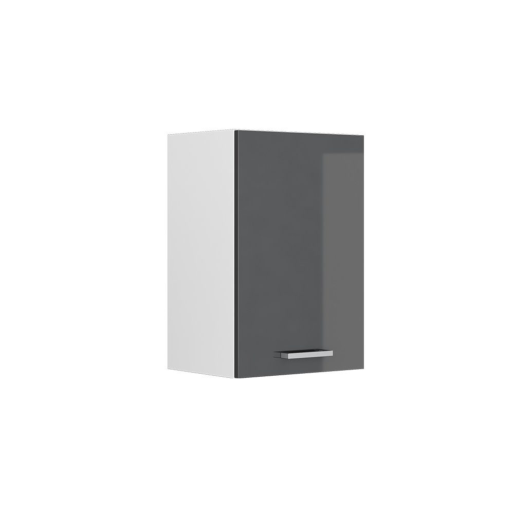 Vicco Schranksystem R-Line, Anthrazit Hochglanz/Weiß, 40 günstig online kaufen