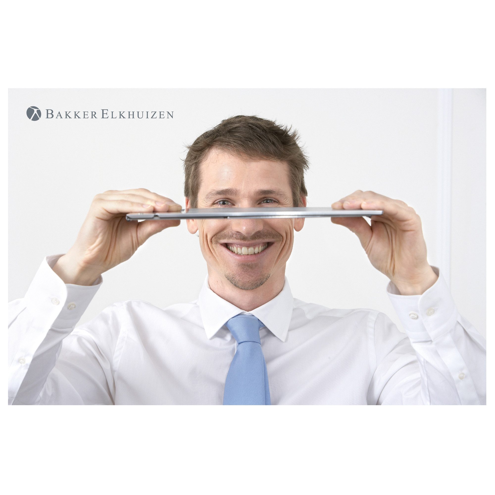 Bakker Elkuizen Monitor-Halterung Notebookständer Ergo-Q 260 BNEQ260 15,7Zoll silber