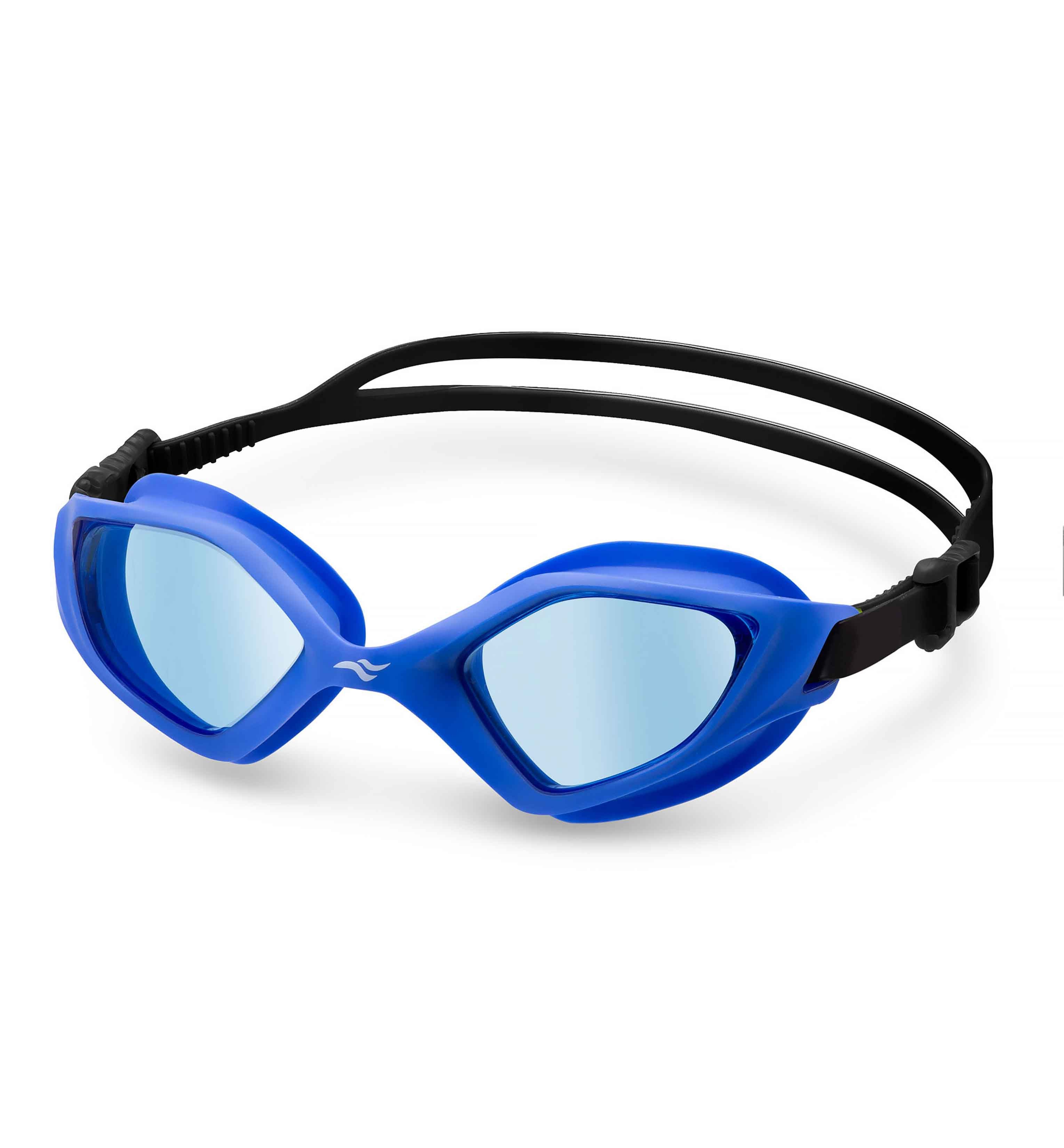 Aqua Speed Schwimmbrille Zenith Race-Goggles verspiegelt blau – UV-Schutz & Komfort, UV-Filter & klare Sicht – für sonnige Tage im Freibad