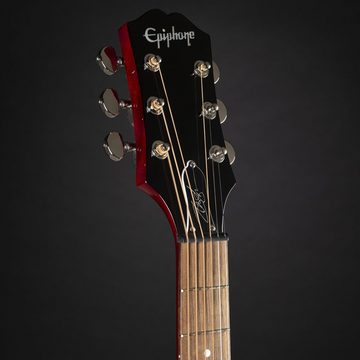 Epiphone Westerngitarre, Westerngitarren, Dreadnought Gitarren, Slash J-45 Vermillion Burst - Westerngitarre