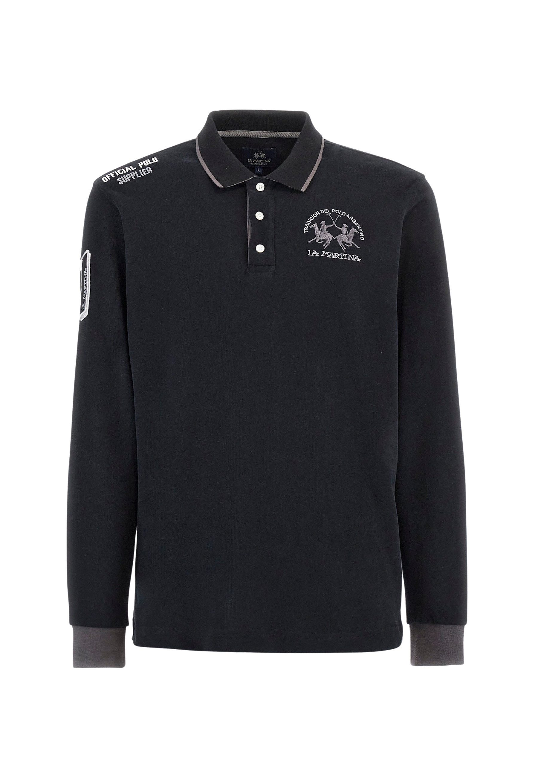 La Martina Poloshirt Poloshirt Langarmshirt mit günstig online kaufen
