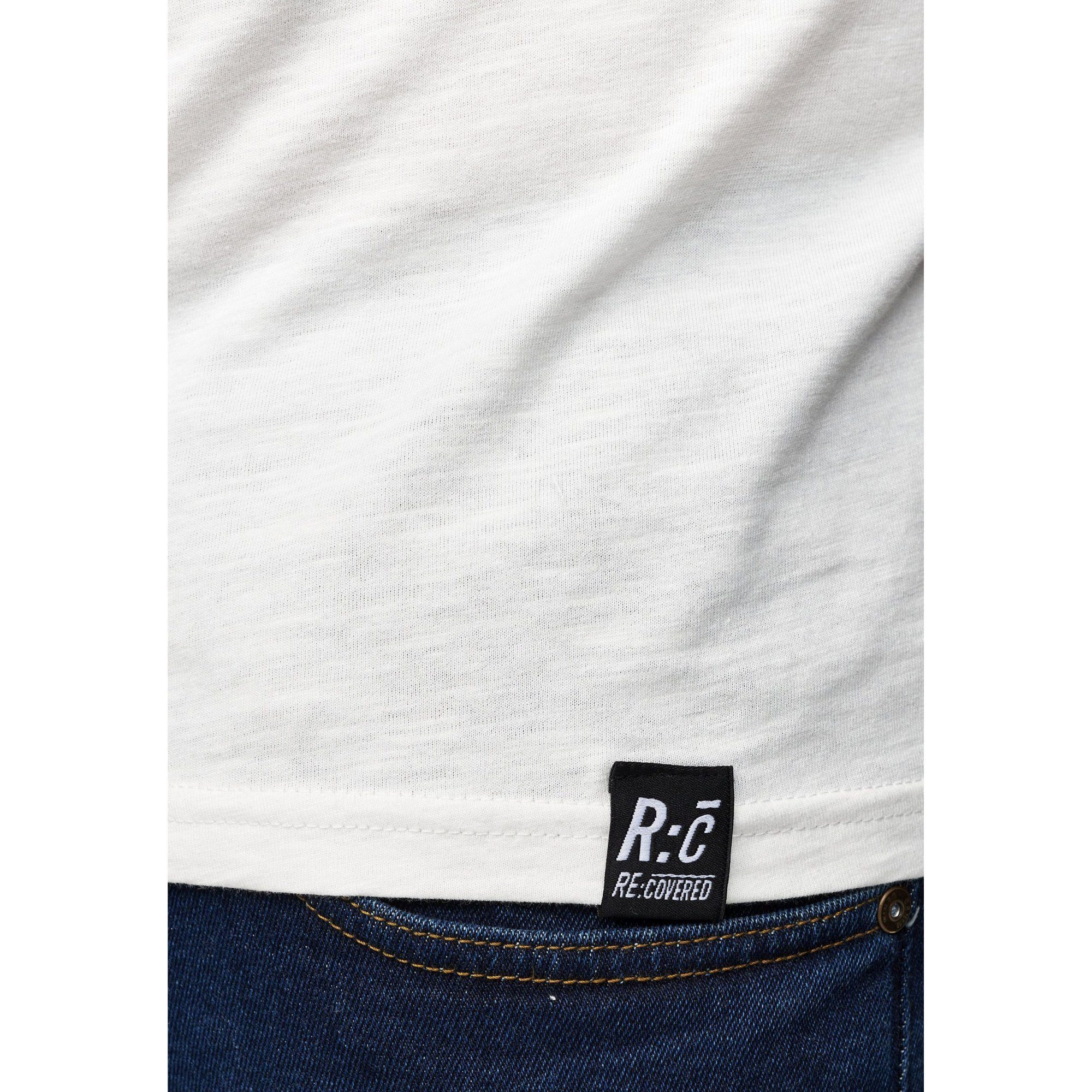 Recovered Print-Shirt Re:Covered NFL Las Vegas Raiders ecru