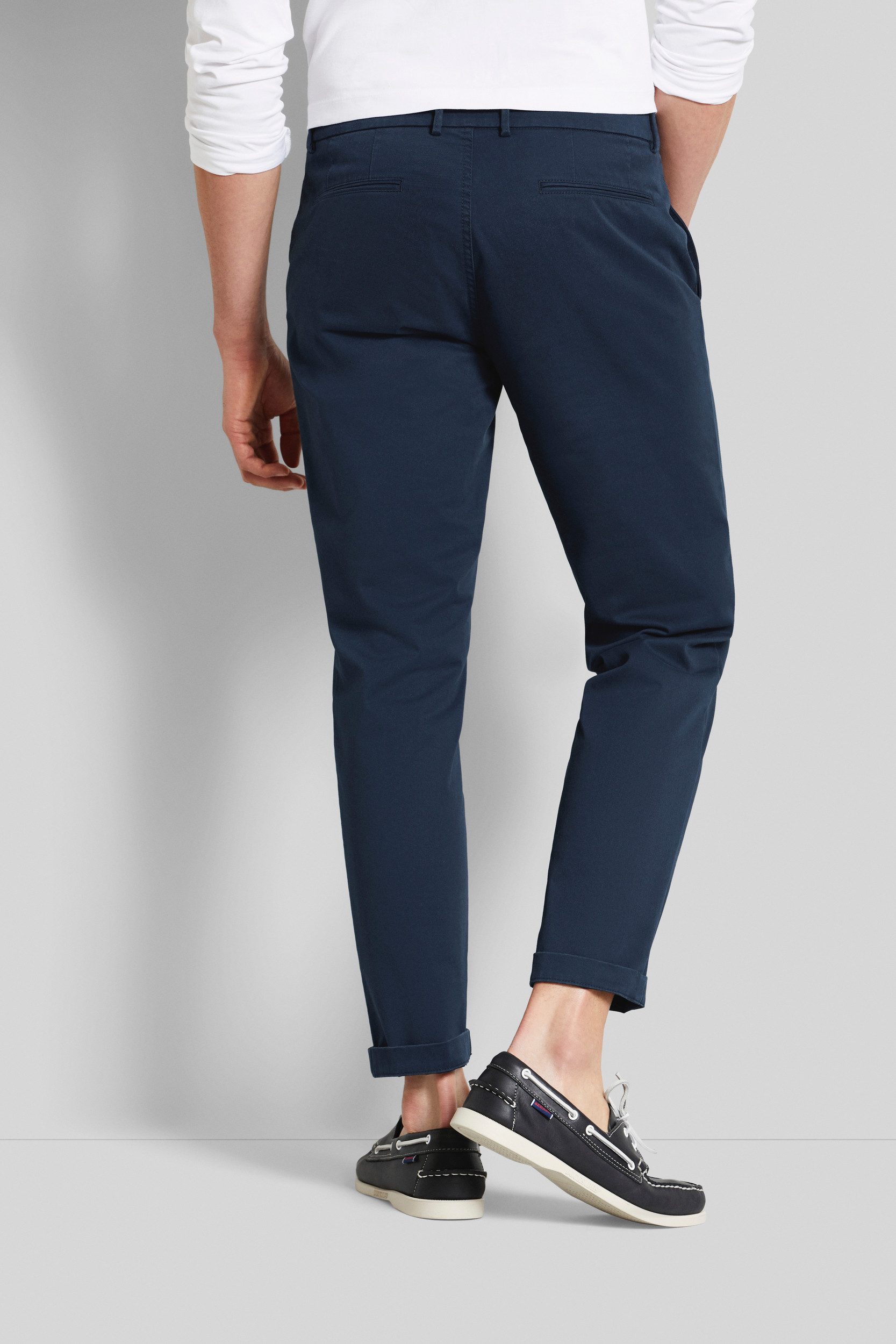 bugatti Chinohose aus elastischer Baumwolle günstig online kaufen