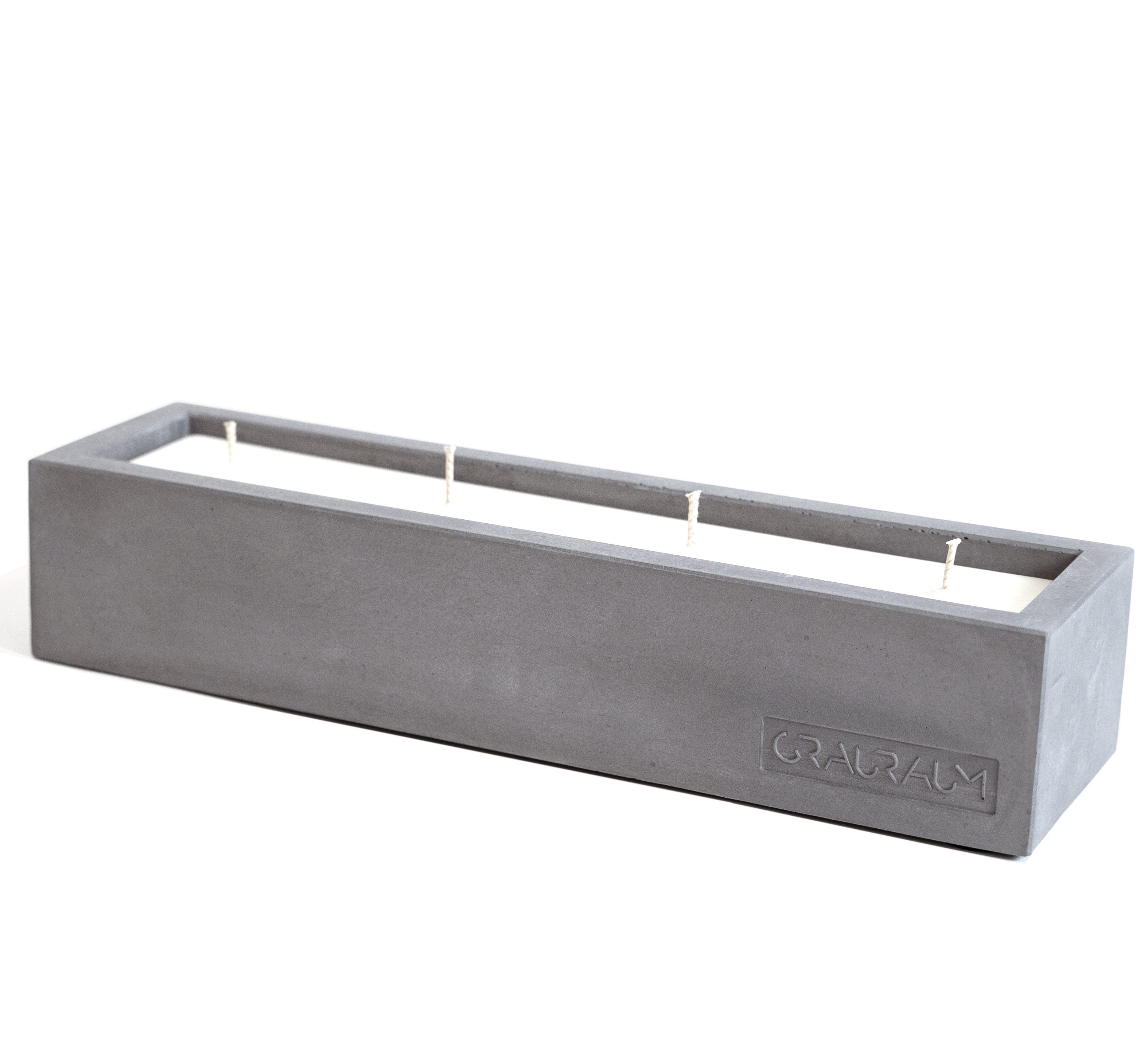 GRAURAUM Adventskerze 4 Dochte Kerzenfeuer (30cm), natürliches Rapswachs, H günstig online kaufen