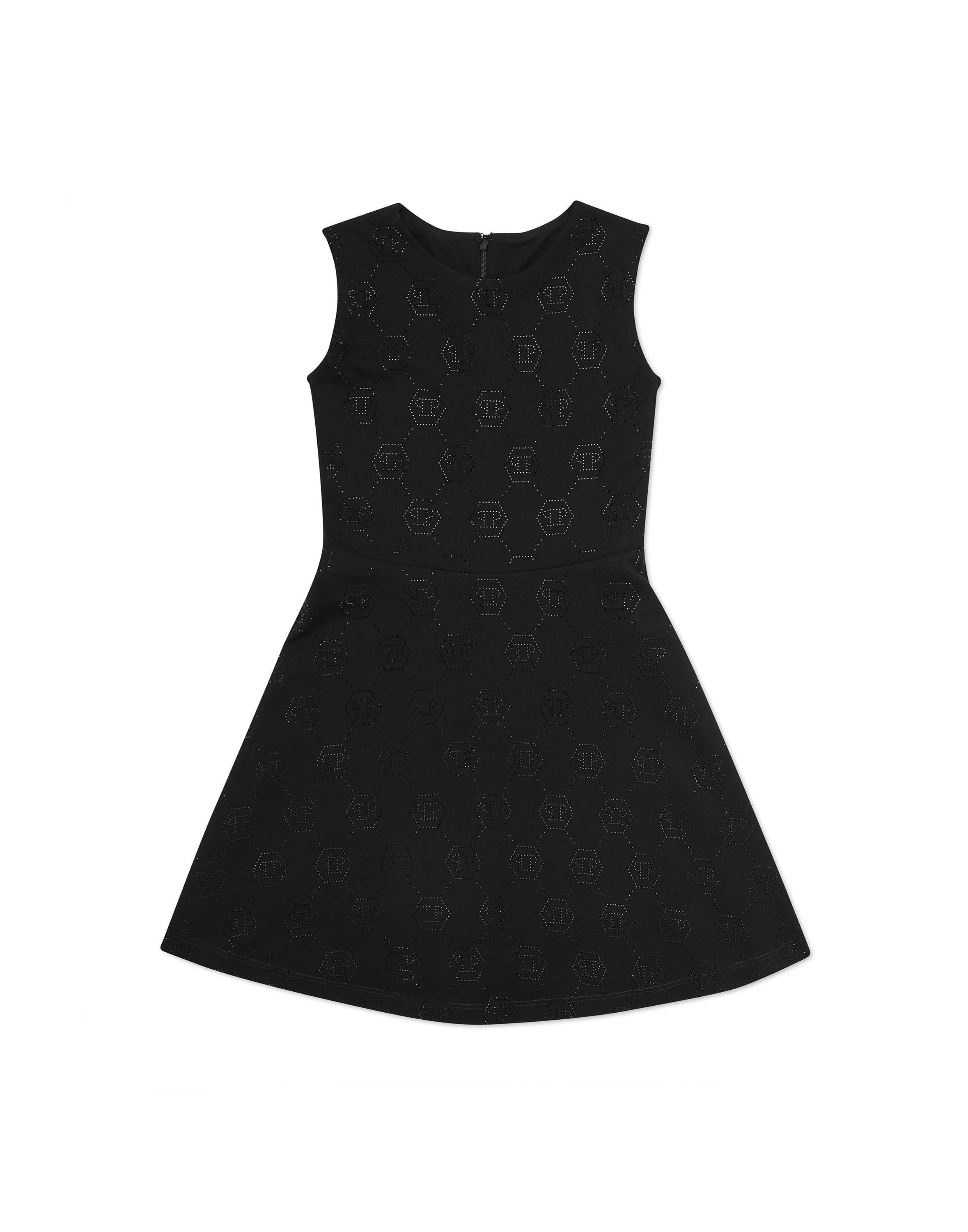 PHILIPP PLEIN Minikleid Monogram Mit Schmucksteinen