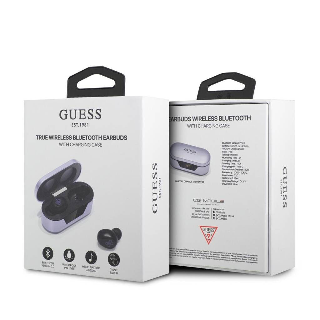 Guess Guess Treu Wireless Bluetooth Earbuds BluetoothKopfhörer, Bluetooth