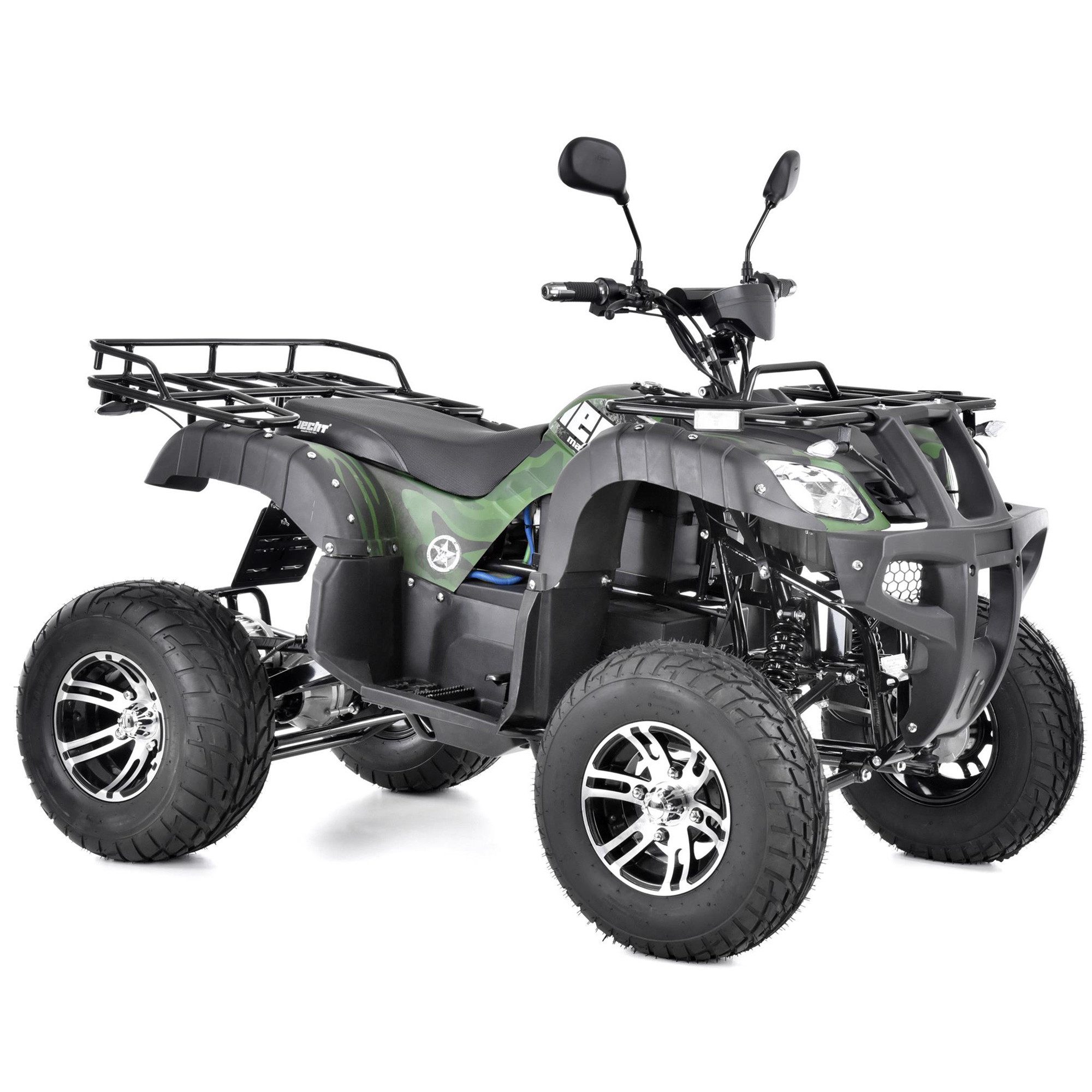 Hecht E-Quad mit Straßenzulassung 59399, 2200 W, 45 km/h, 72V/52Ah Akku, Anhängerkupplung, 74kg Anhängelast