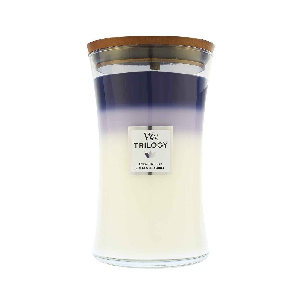 Woodwick Duftkerze Trilogy Evening Luxe Duftkerze mit Docht 609 g
